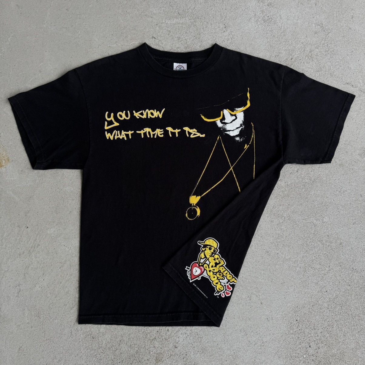 Vintage Authentic Flavor Of Love Flavor Flav 2007 VH1 Promo T Shirt Size US L / EU 52-54 / 3 - 1 Thumbnail