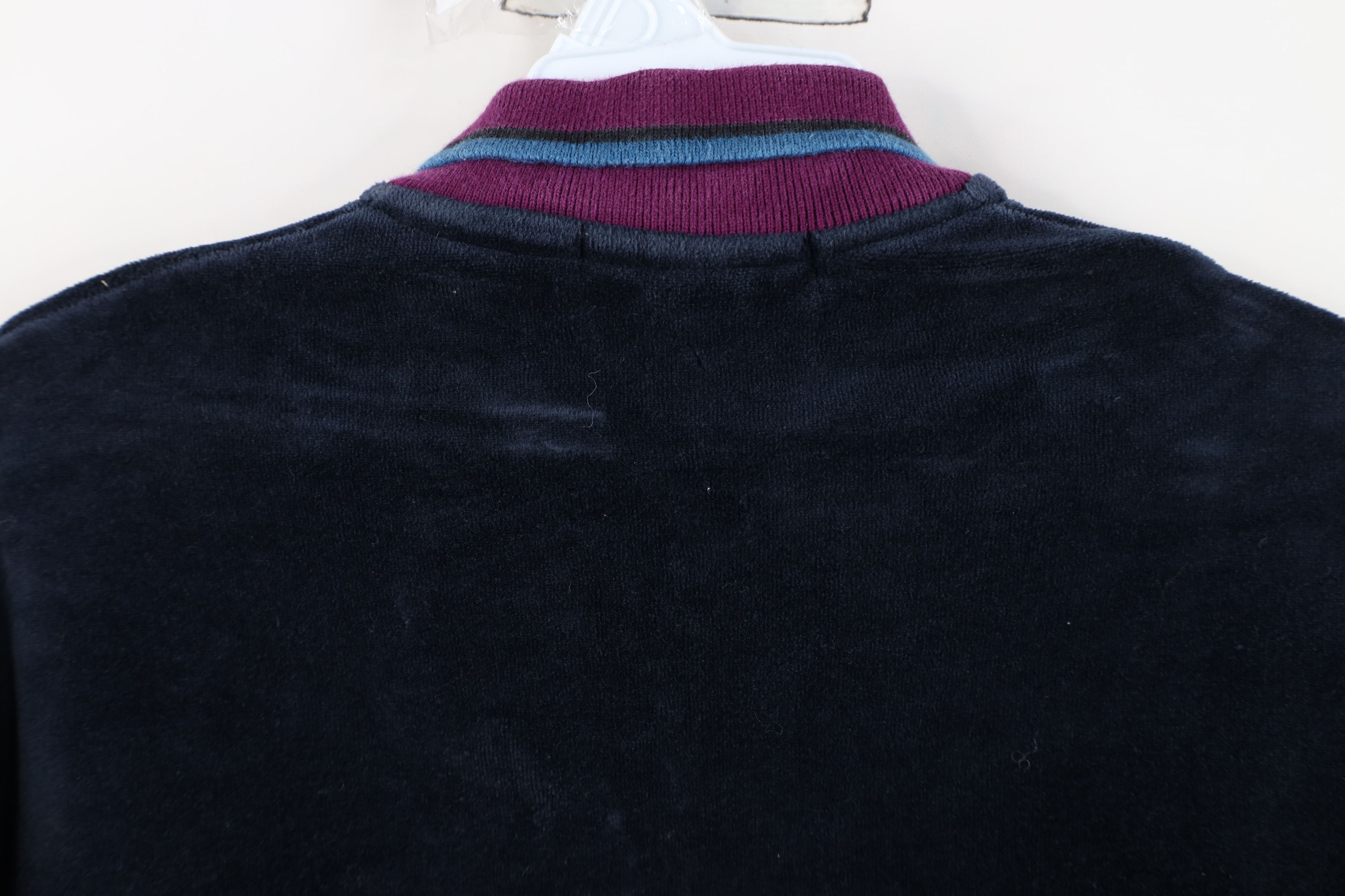 Vintage Vintage 90s Streetwear Collared Pullover Polo Shirt Blue USA Size US XL / EU 56 / 4 - 12 Thumbnail