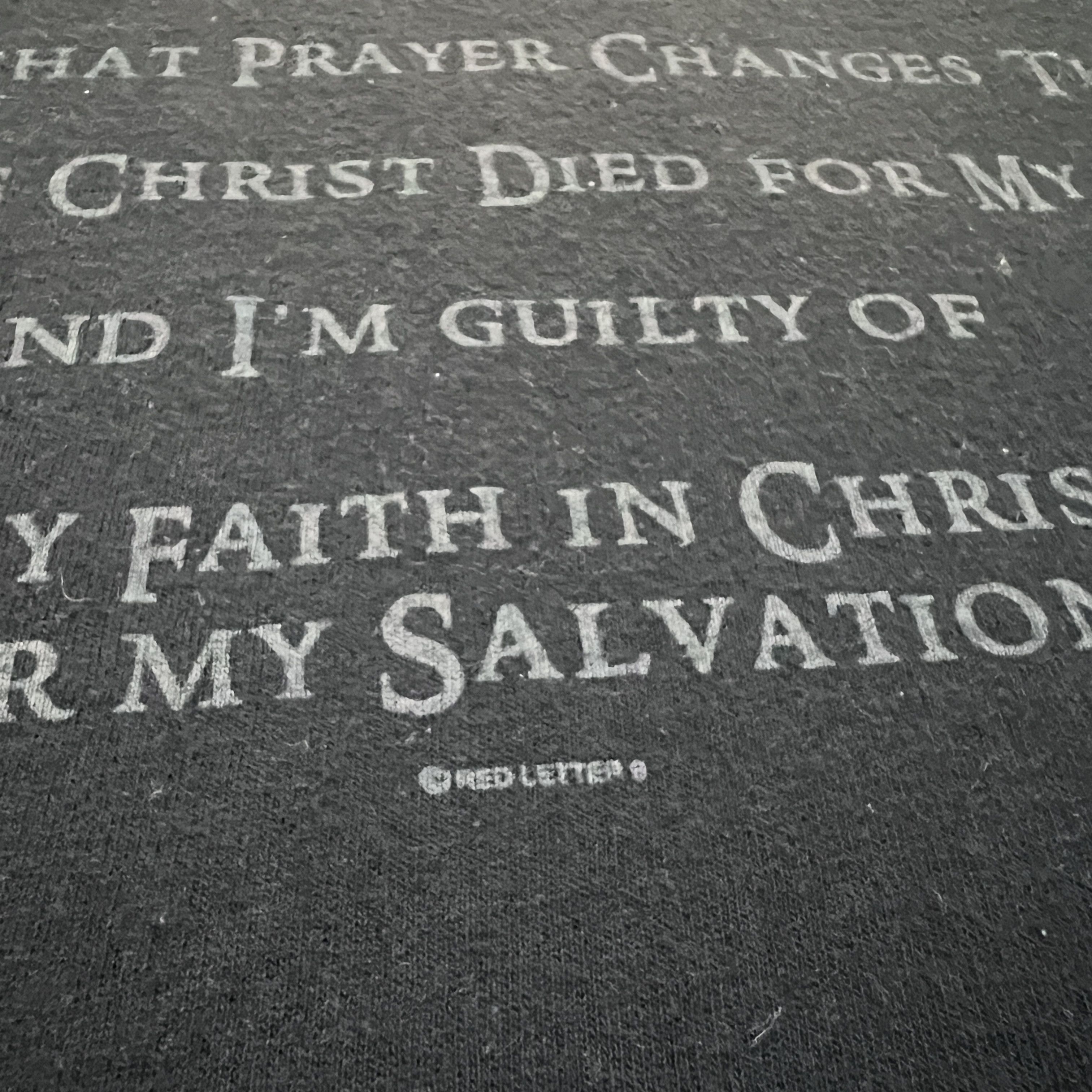 Vintage Vintage Y2K i'm guilty God Jesus Bible Holy Promo Tee XL Size US XL / EU 56 / 4 - 6 Thumbnail