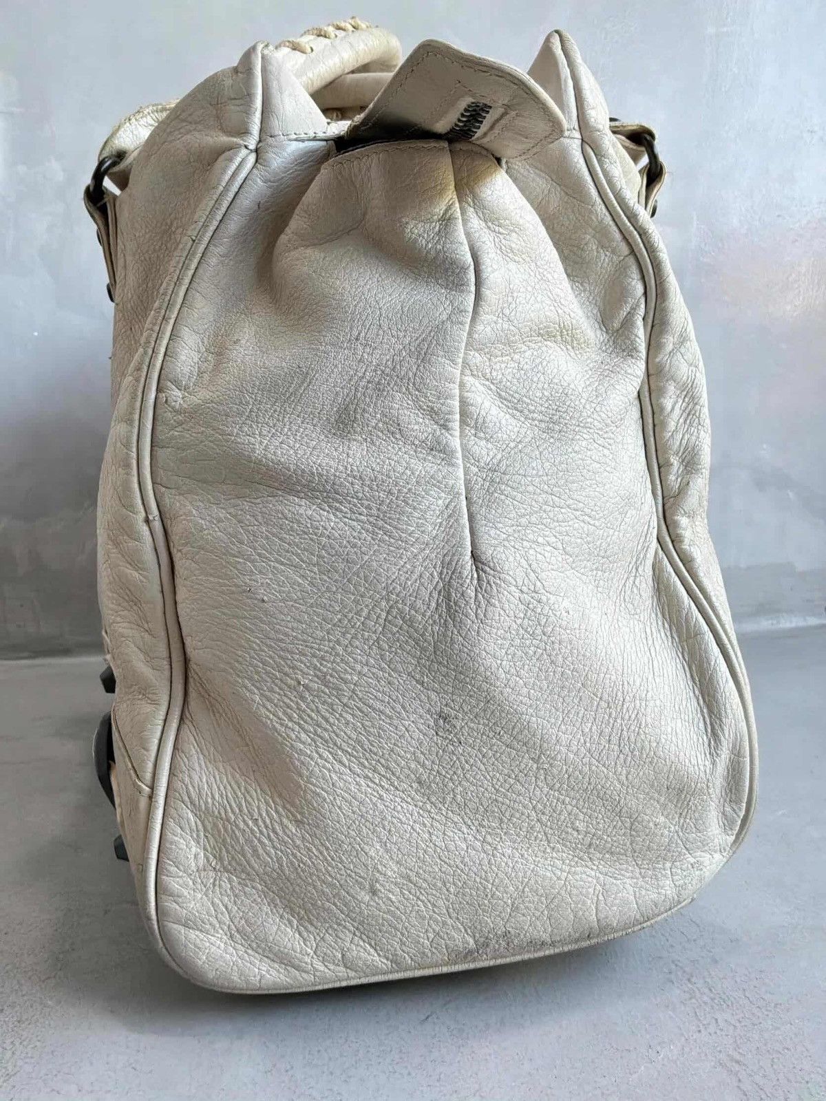 Balenciaga Balenciaga - Motorcycle ‘Midday’ Lambskin Leather Handbag Size ONE SIZE - 13 Thumbnail