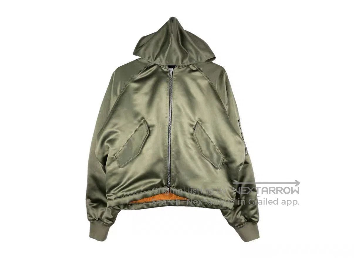 Fear of God Green Hooded Bomber Jacket Size M. Size US M / EU 48-50 / 2 - 1 Thumbnail