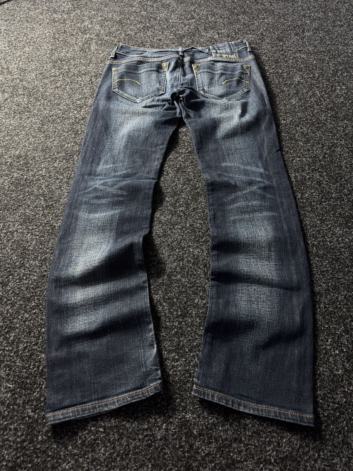 G-Star × Vintage Vintage 90s G-Star Raw Denim Jeans Pants Baggy Size 30" / US 8 / IT 44 - 8 Thumbnail