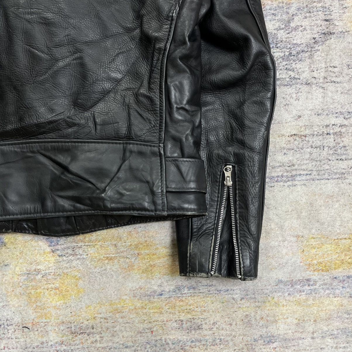 Schott Vintage Schott 613US One Star double riders leather jacket Size US M / EU 48-50 / 2 - 16 Thumbnail