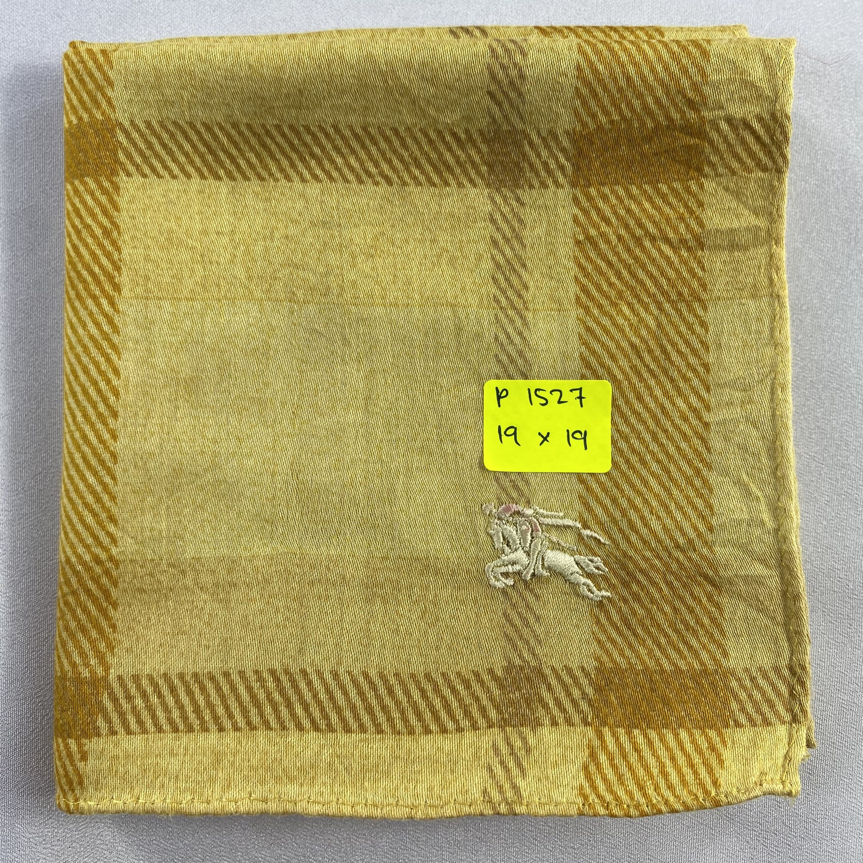 Burberry × Vintage Burberry Handkerchief / Neckerchief / Bandana-P1527 Size ONE SIZE - 5 Thumbnail