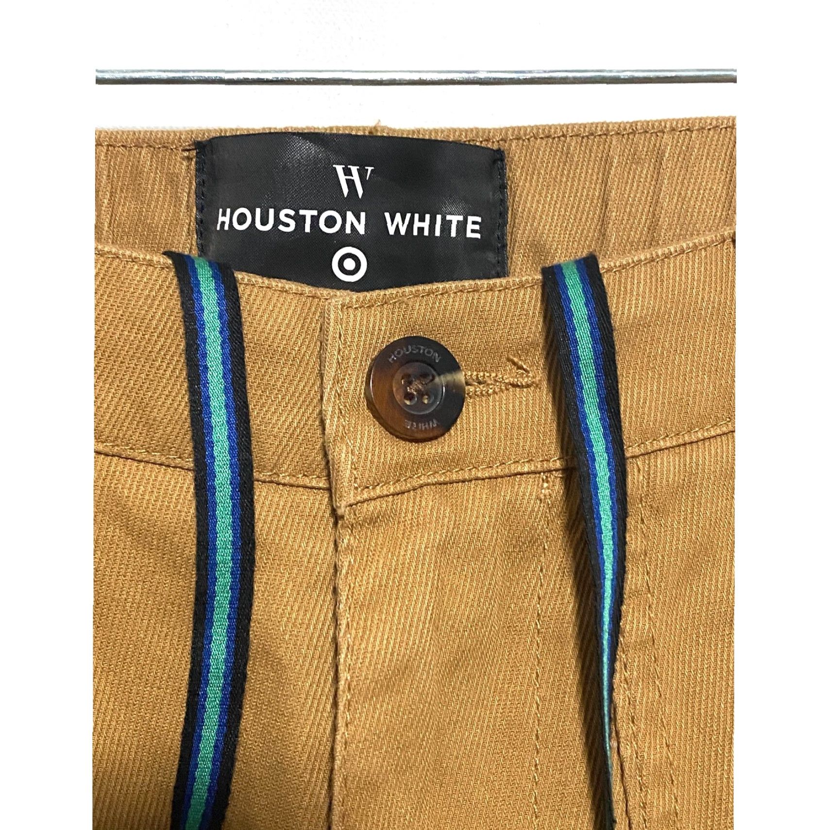 Vintage VINTAGE Houston White Target Tan Pants Joggers Mens S Drawstring Straight Leg Casual Size US 29 - 5 Thumbnail