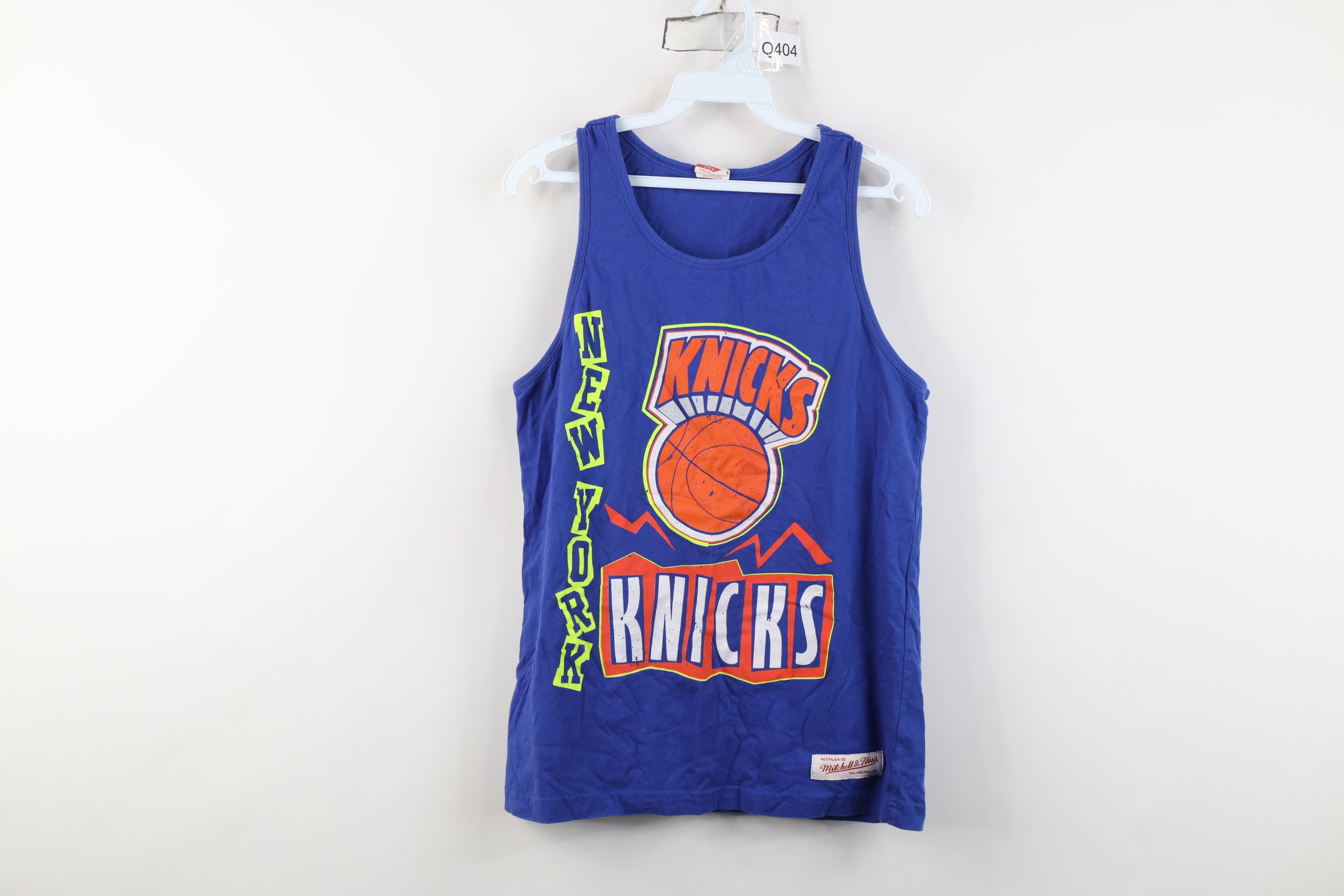 Mitchell & Ness Vintage Mitchell & Ness New York Basketball Tank Top T-Shirt Size US S / EU 44-46 / 1 - 1 Thumbnail