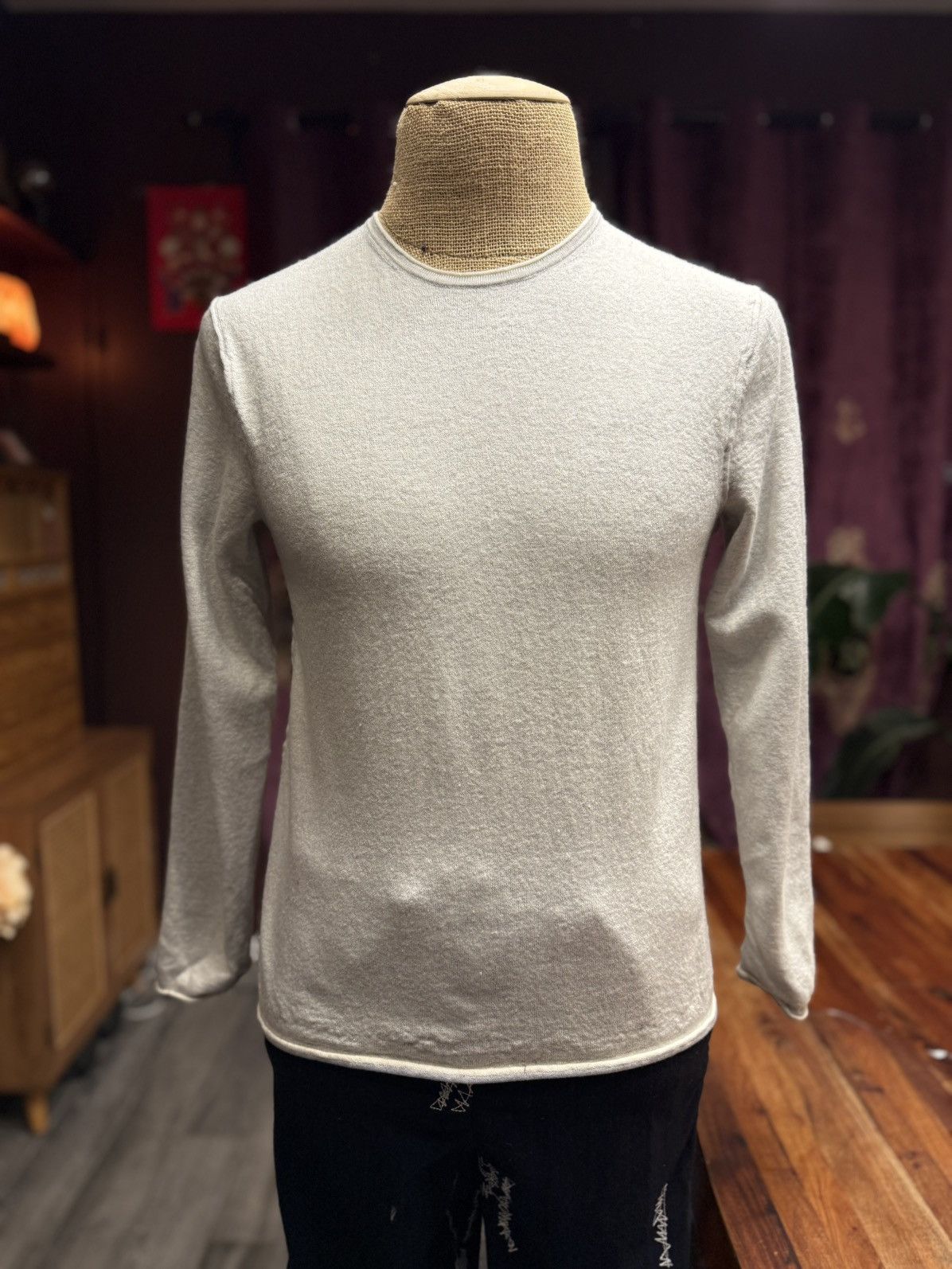 Rag & Bone Rag & Bone Brushed Crewneck Sweater (Size L) Size US L / EU 52-54 / 3 - 2 Thumbnail