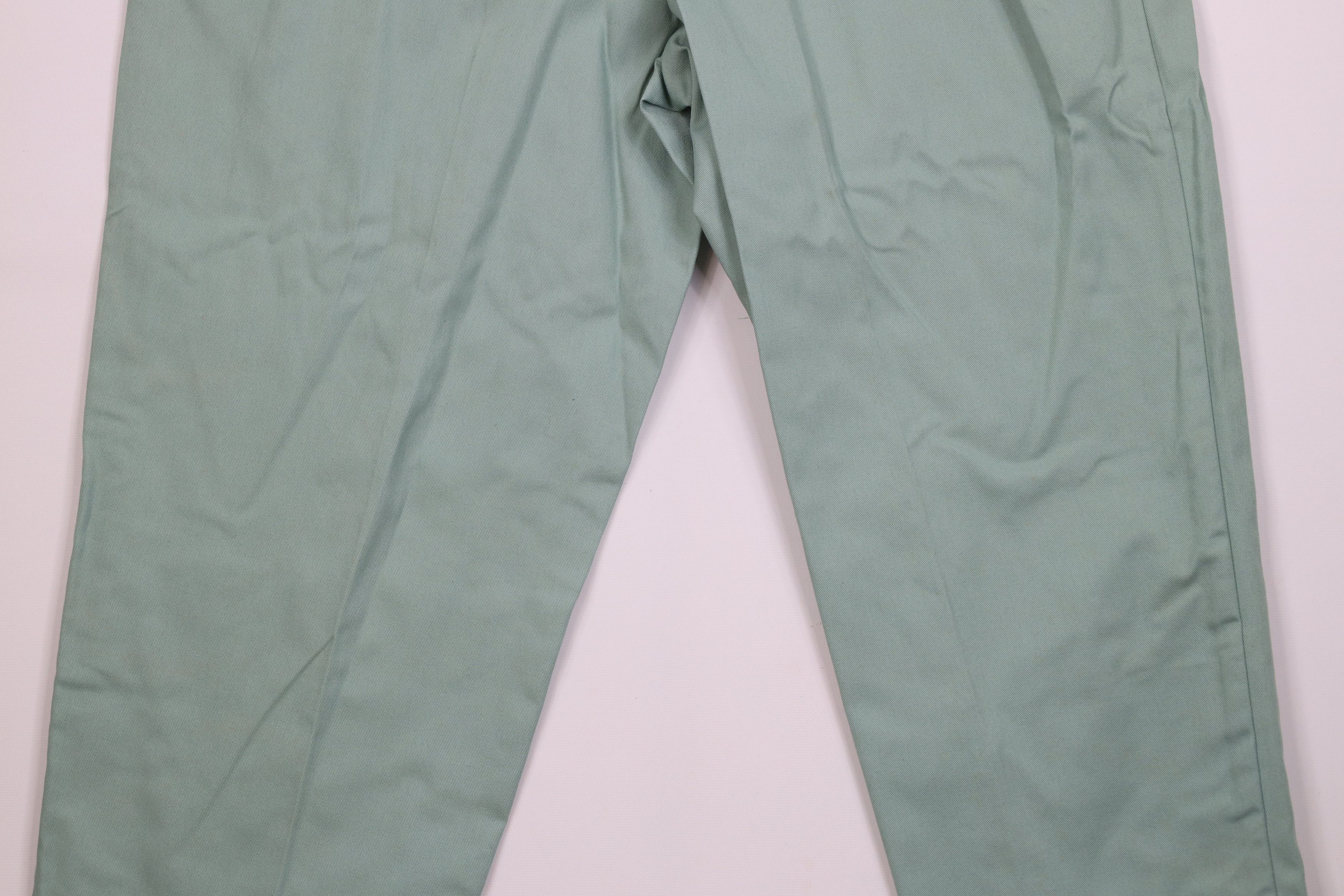 Vintage Deadstock Vintage 90s Streetwear Fit Tapered Leg Pants Green Size 40" / US 18 - 10 Thumbnail