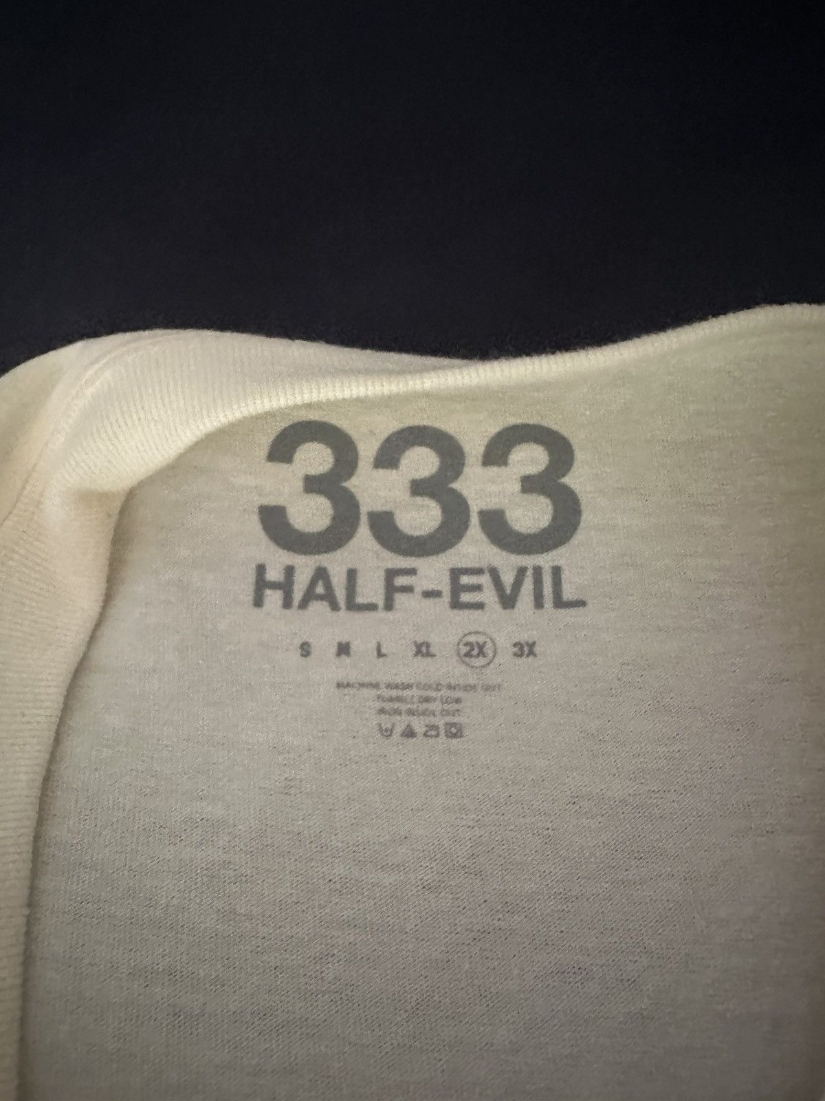 Half Evil Half Evil Character Tee XXL Size US XXL / EU 58 / 5 - 3 Thumbnail