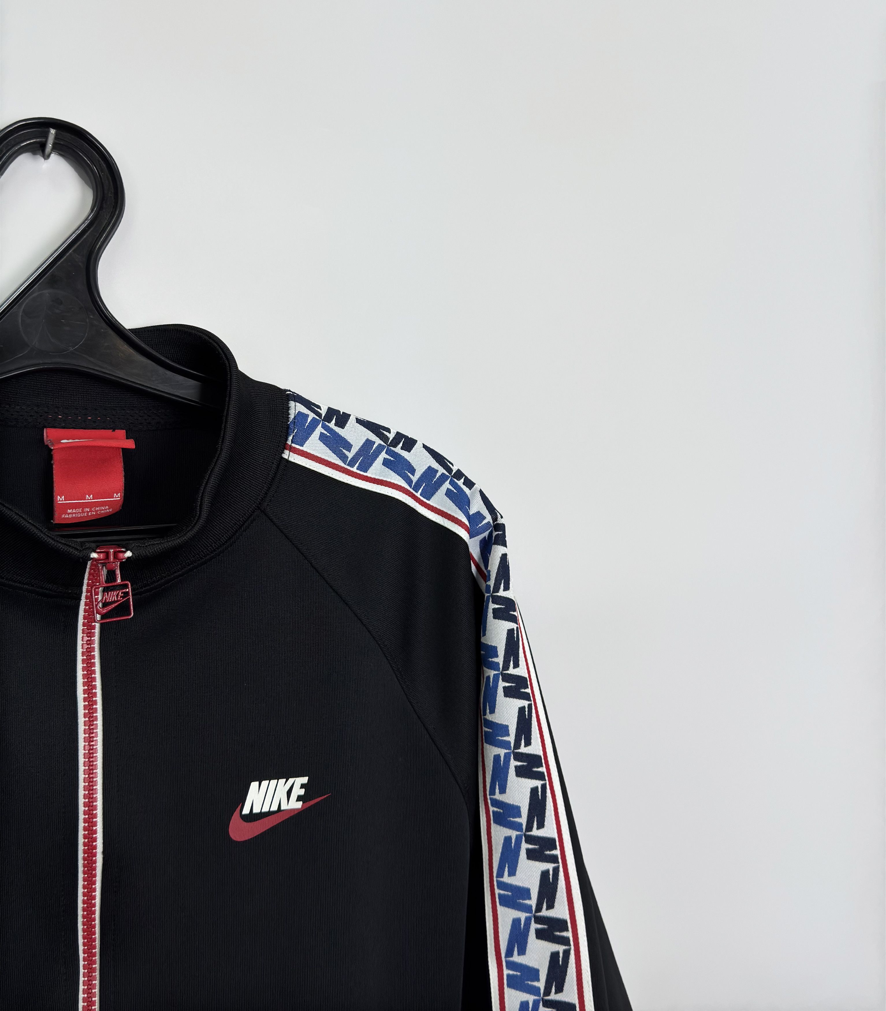 Nike Nike Taped Poly Track Jacket Black Size US M / EU 48-50 / 2 - 6 Thumbnail
