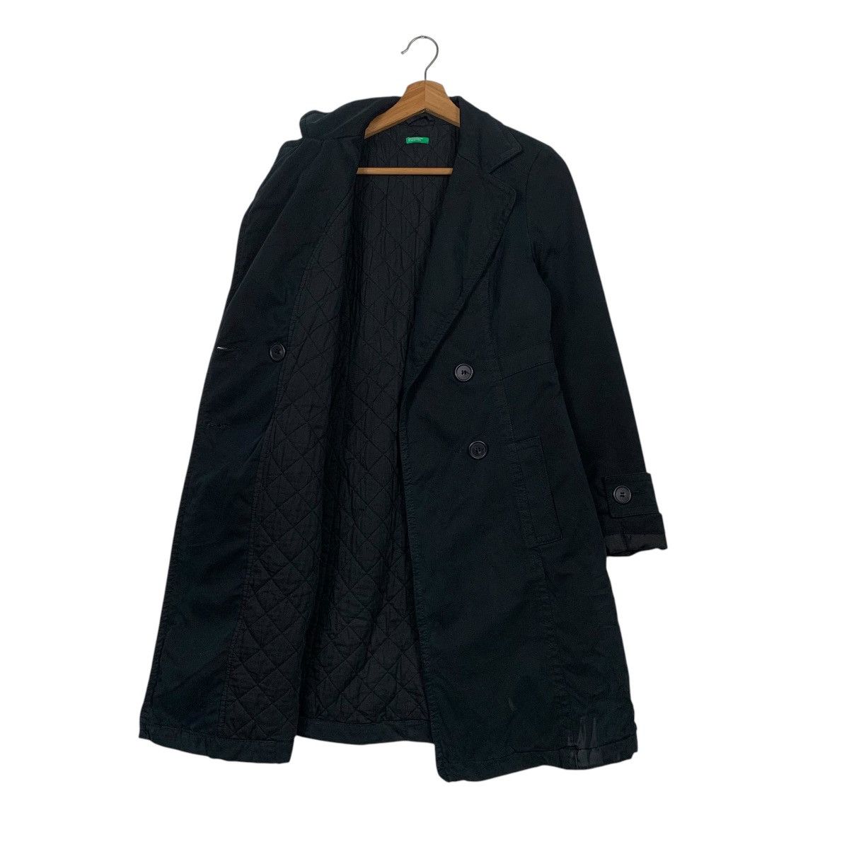 United Colors Of Benetton United Colors Of Benetton Double Breasted Trench Coat Size M / US 6-8 / IT 42-44 - 9 Thumbnail