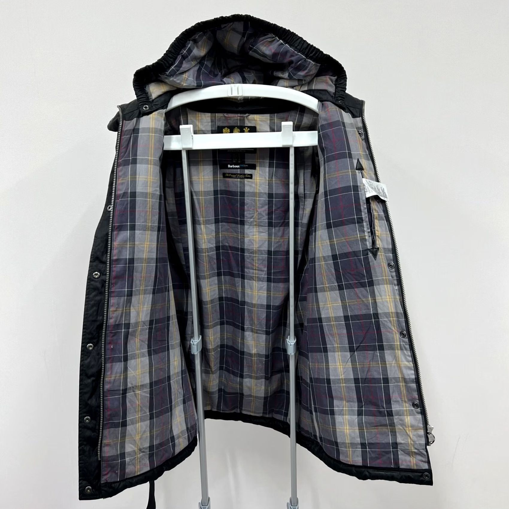Barbour Barbour Barbour International Reflector Baffle Fibre Down Quilt Coat Jacket Sz UK10 USA6 Women M Black Quilted Down Coat Size M / US 6-8 / IT 42-44 - 3 Thumbnail
