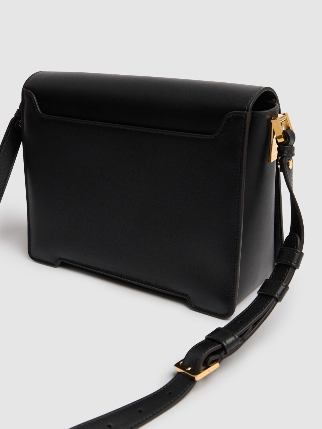 Marni MARNI Trunkaroo Medium Black Leather Shoulder Bag New Size ONE SIZE - 3 Thumbnail