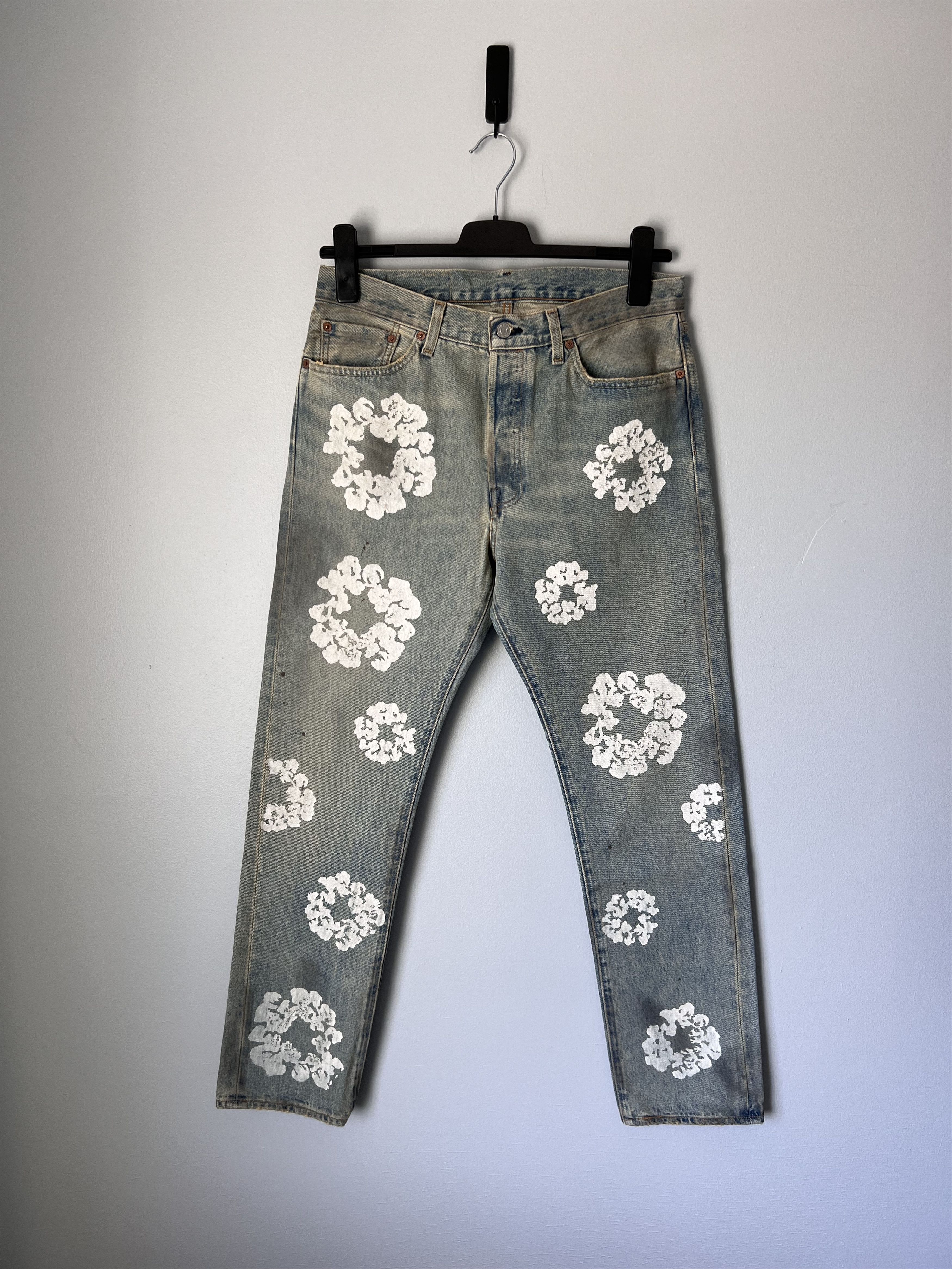 DENIM TEARS × Levi's Denim Tears Levi's Dirty Wash Wreath