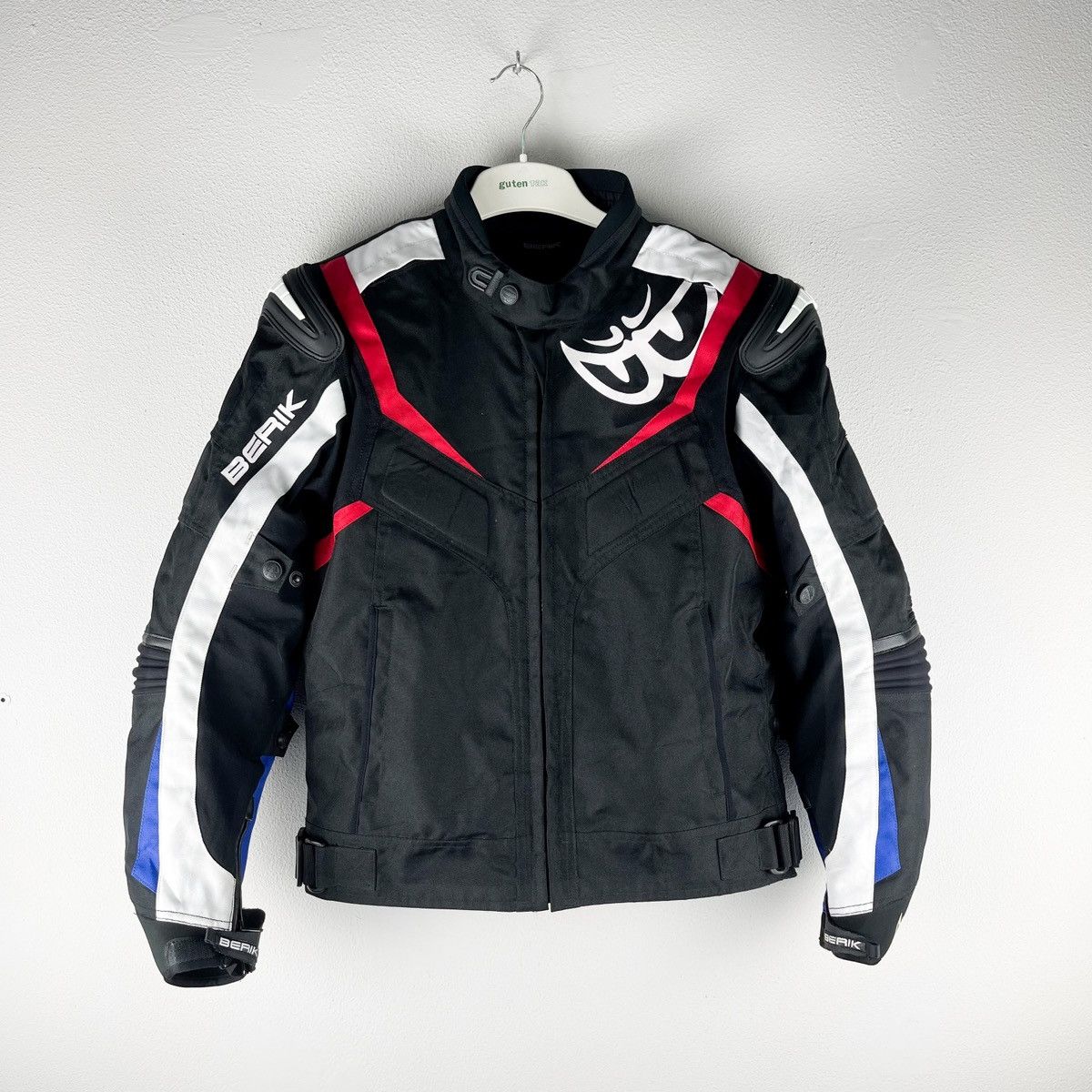 image of Archival Clothing Berik 2.0 Race-Dep. X-3 Motorcycle Coat in Black, Men's (Size Medium)