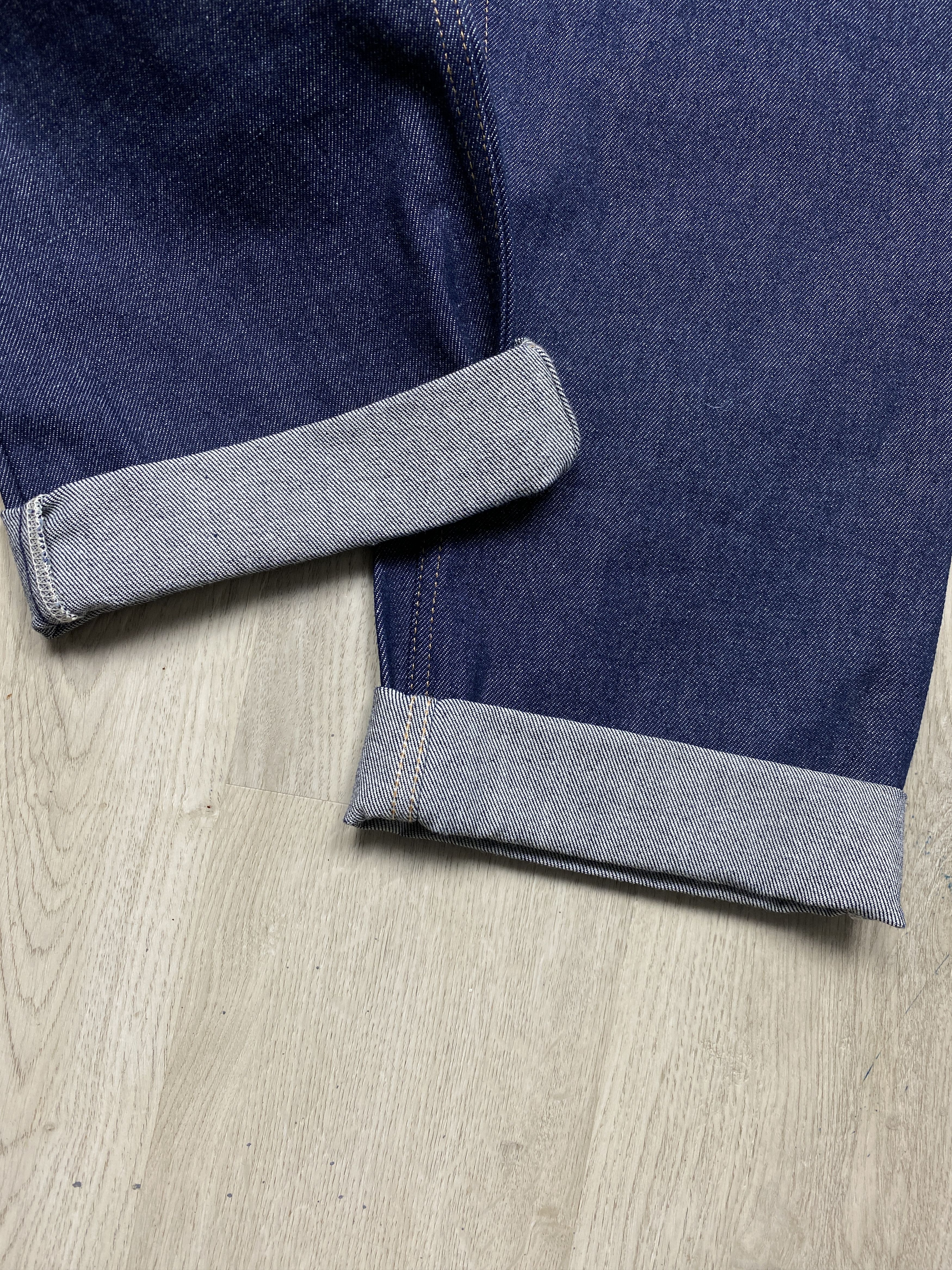 Other Prison Blues Vintage Baggy Denim Pants Work Jeans Size US 38 / EU 54 - 6 Thumbnail