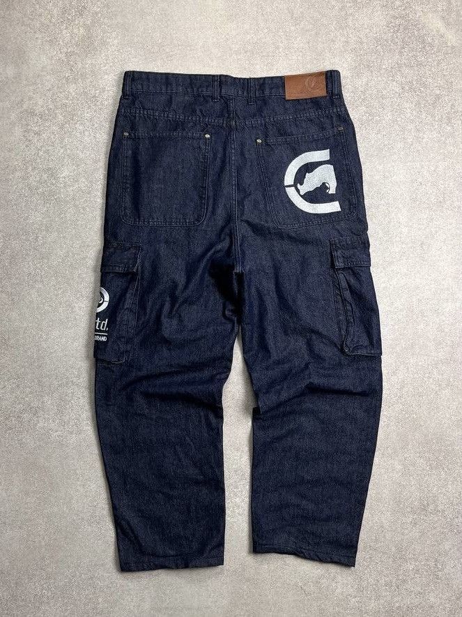 Ecko Unltd. Vintage Ecko Unltd Embroidery Baggy Jeans 30x32 Size US 30 / EU 46 - 1 Thumbnail