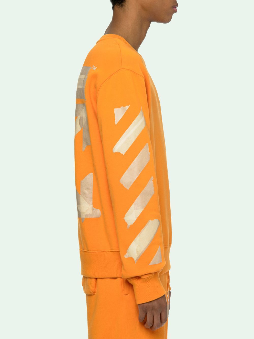Off-White Orange Tape Arrows Logo Sweatshirt Size US M / EU 48-50 / 2 - 3 Thumbnail