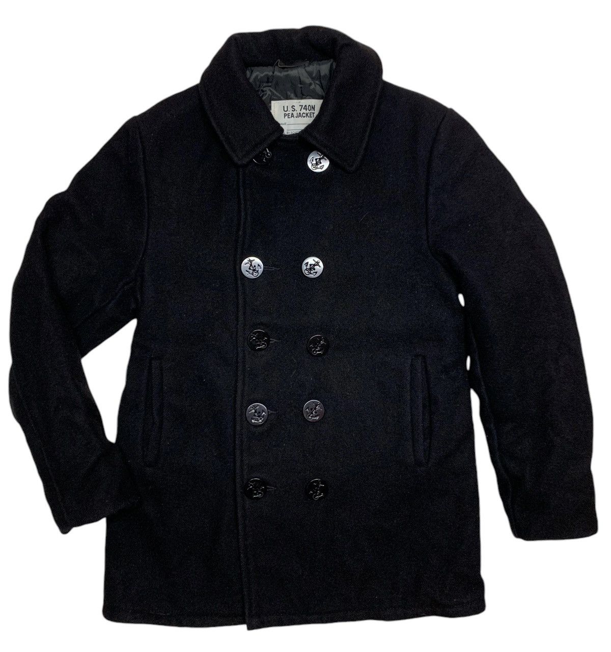 Schott SCHOTT NYC US J40N PEA JACKET Size US M / EU 48-50 / 2 - 4 Thumbnail