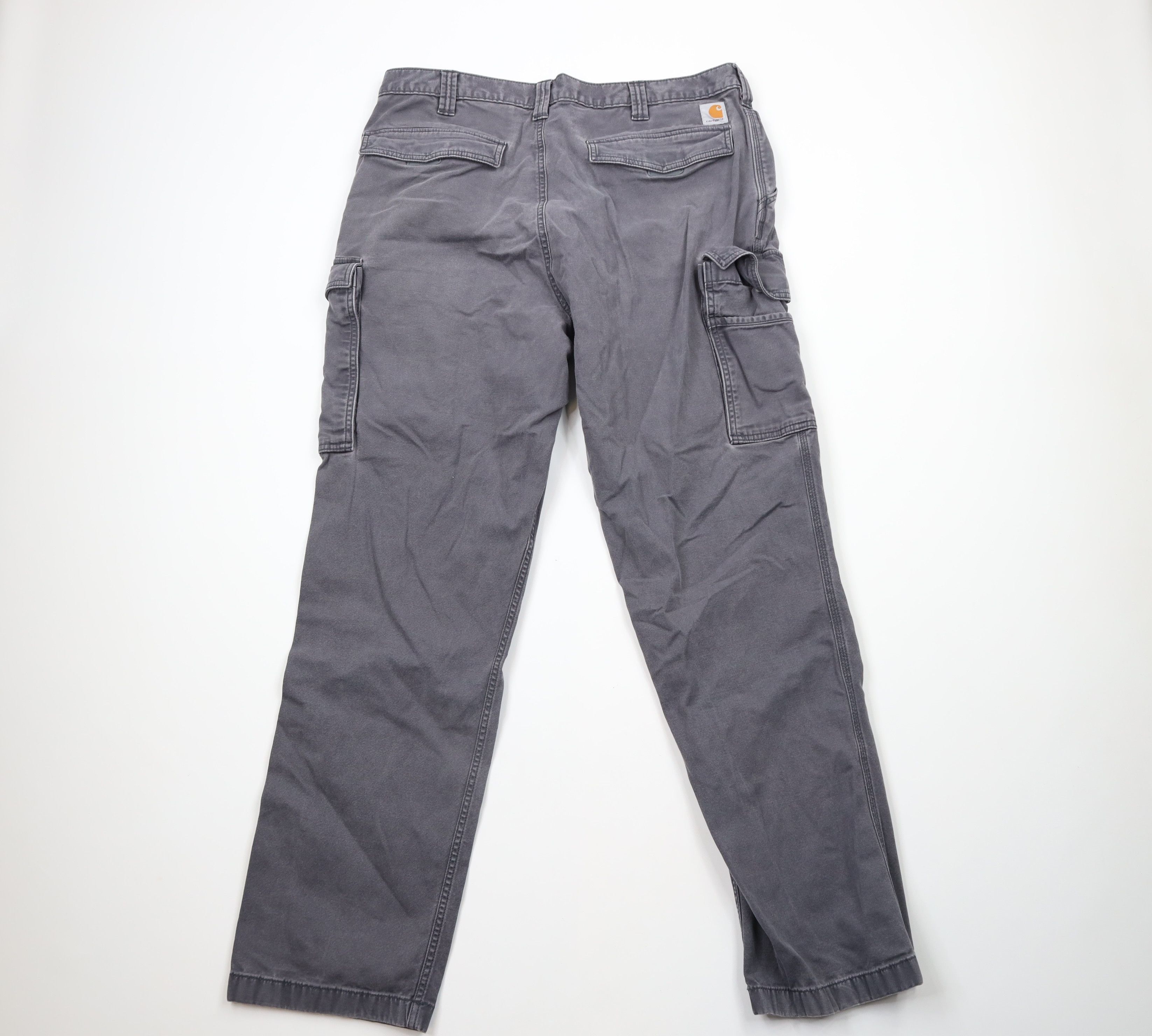 Carhartt Vintage Carhartt Spell Out Relaxed Fit Wide Leg Cargo Pants Size US 38 / EU 54 - 9 Thumbnail