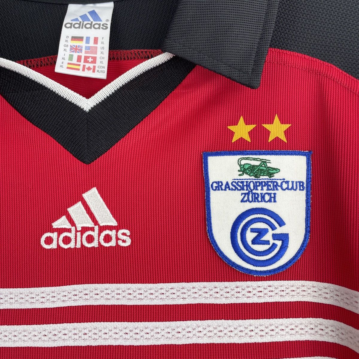 Adidas Grasshoppers Zurich Boris Smiljanic Away Jersey 1999/2000 Size US XL / EU 56 / 4 - 4 Thumbnail