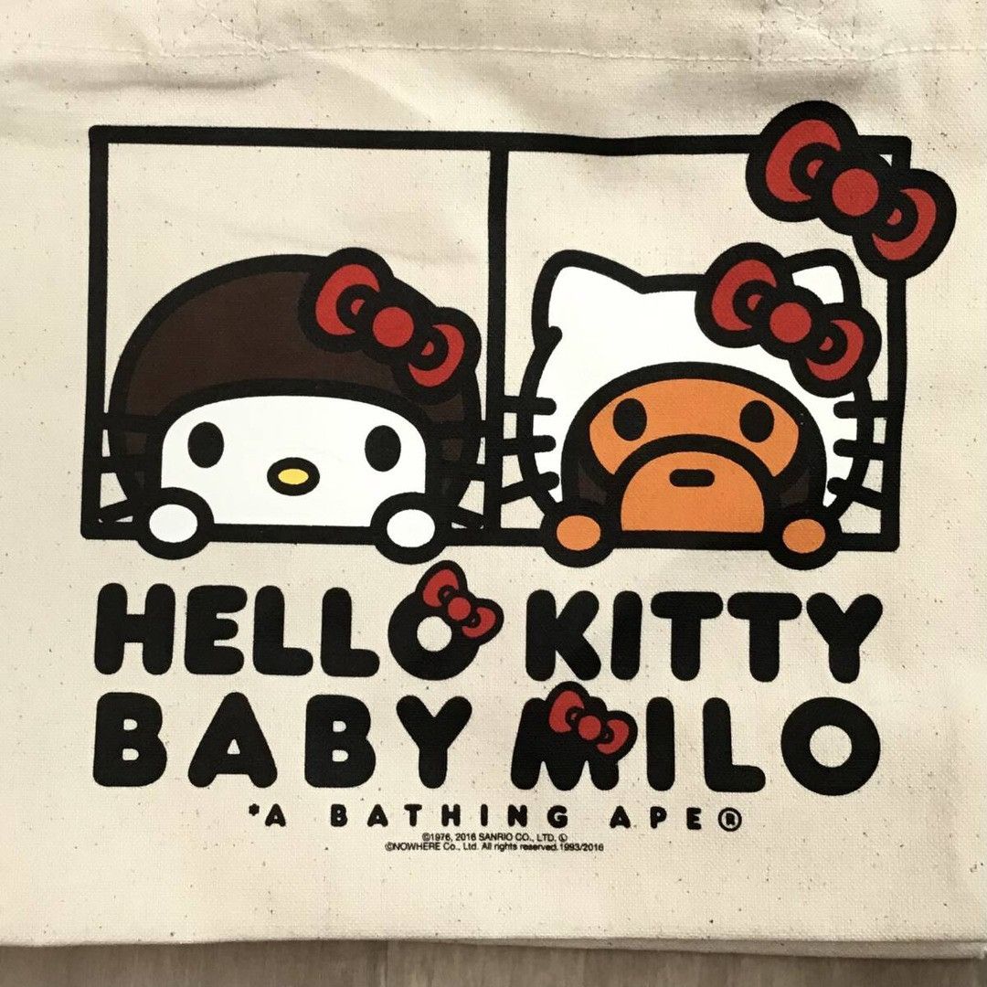 Bape BAPE × Sanrio Hello Kitty Milo tote bag a bathing ape NIGO Size ONE SIZE - 2 Thumbnail