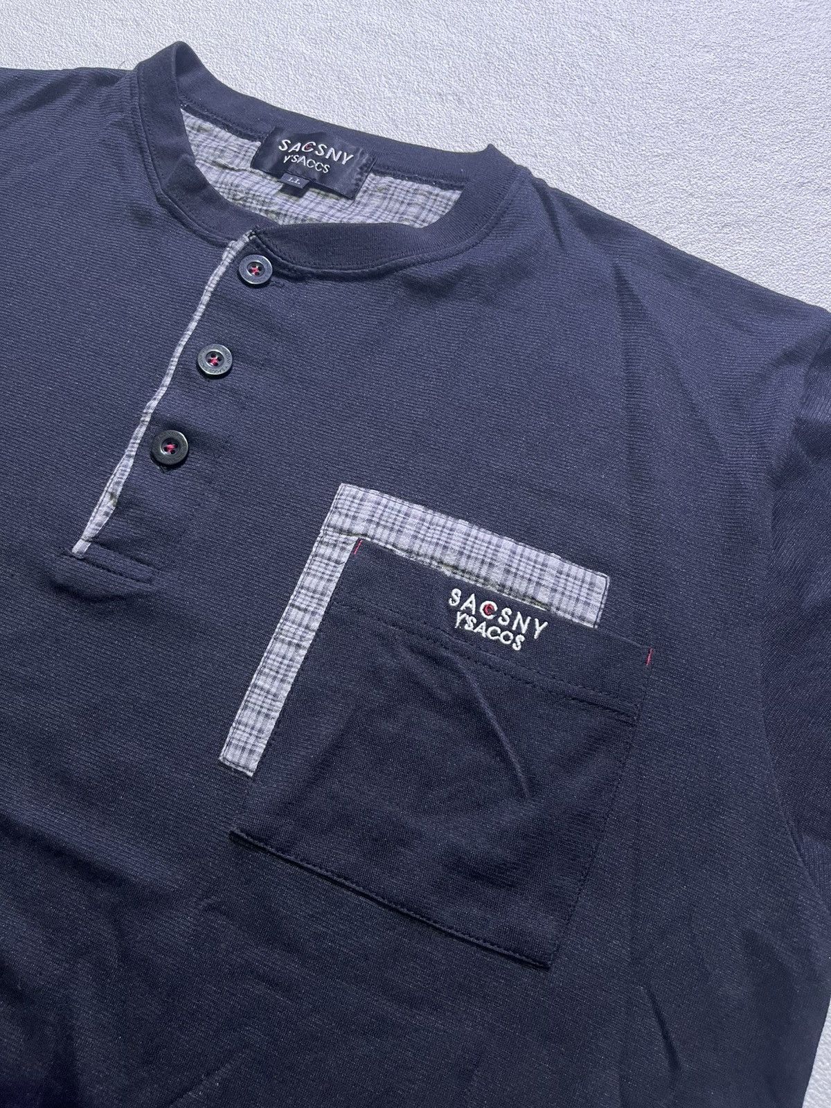 Yohji Yamamoto Y'SACCS short sleeve tshirt Size US XL / EU 56 / 4 - 3 Thumbnail