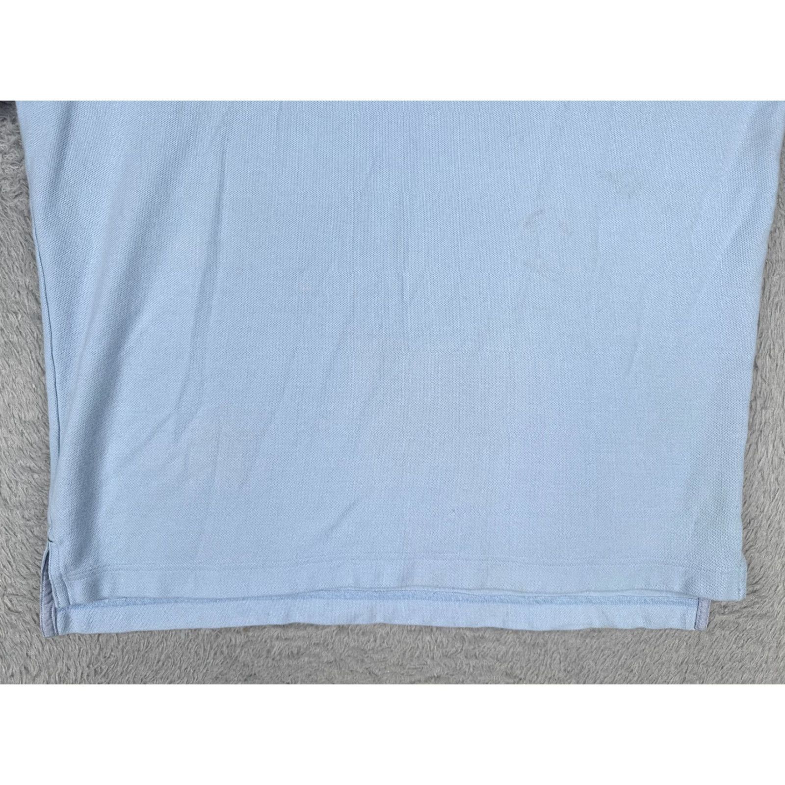 Tommy Hilfiger Tommy Hilfiger Polo Shirt Men L Blue 100% Cotton Short Sleeve Slim Fit Regular Size Polo Size US L / EU 52-54 / 3 - 5 Thumbnail