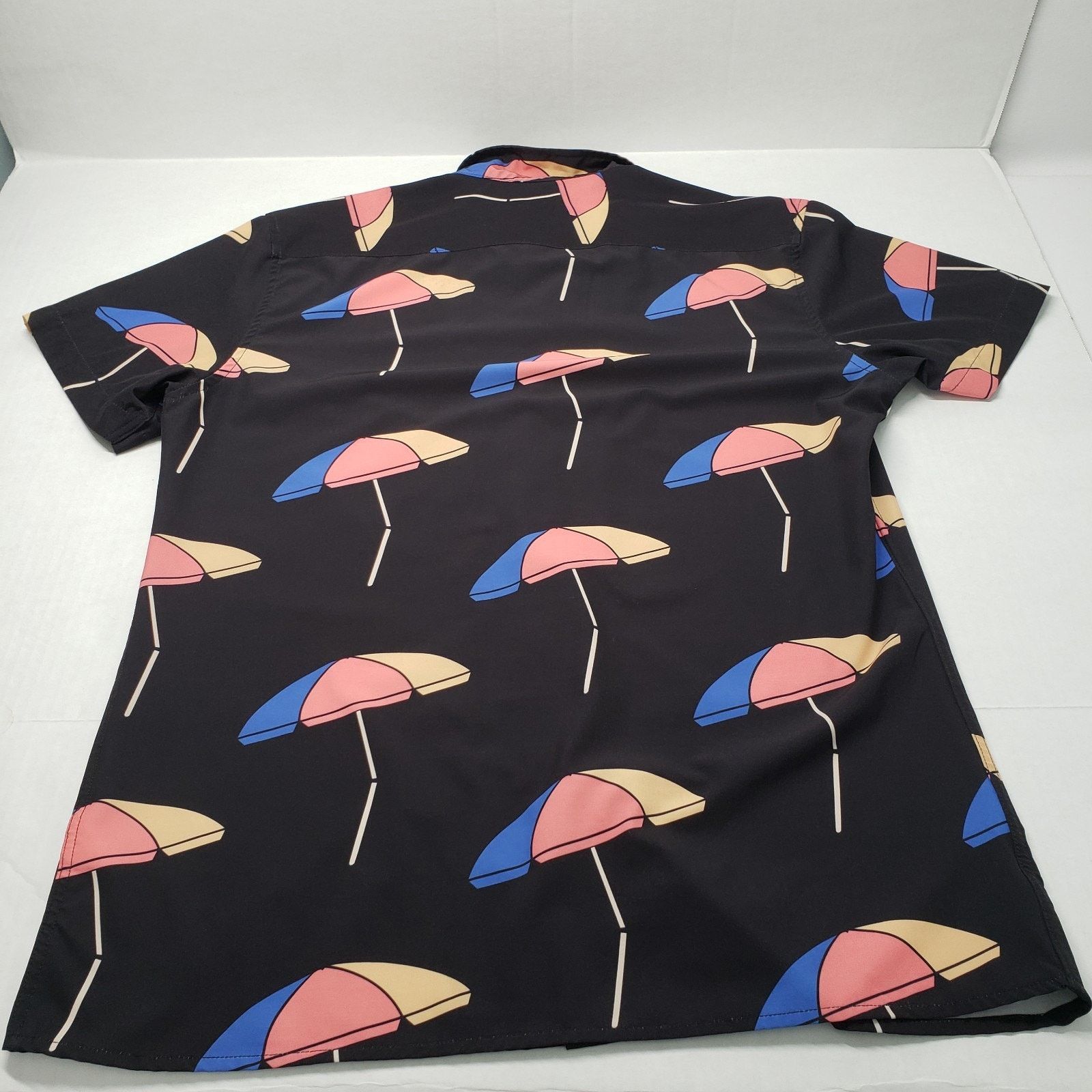 Other Duvin Button Up Shirt Mens Medium Black Beach Short Sleeve Size US M / EU 48-50 / 2 - 12 Thumbnail