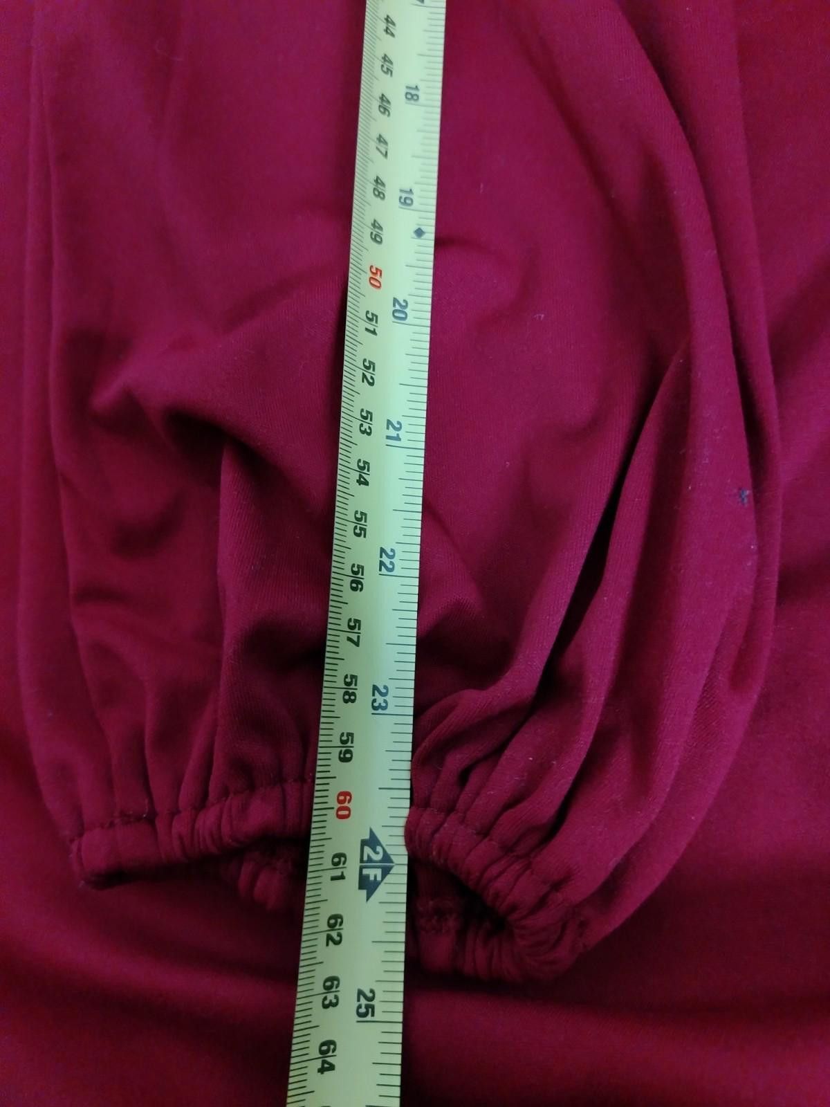 Other GRACE KARIN Red Wrap Top 2XL Long Sleeve Ruched Blouse Party Size XXL / US 16-18 / IT 52-54 - 11 Thumbnail