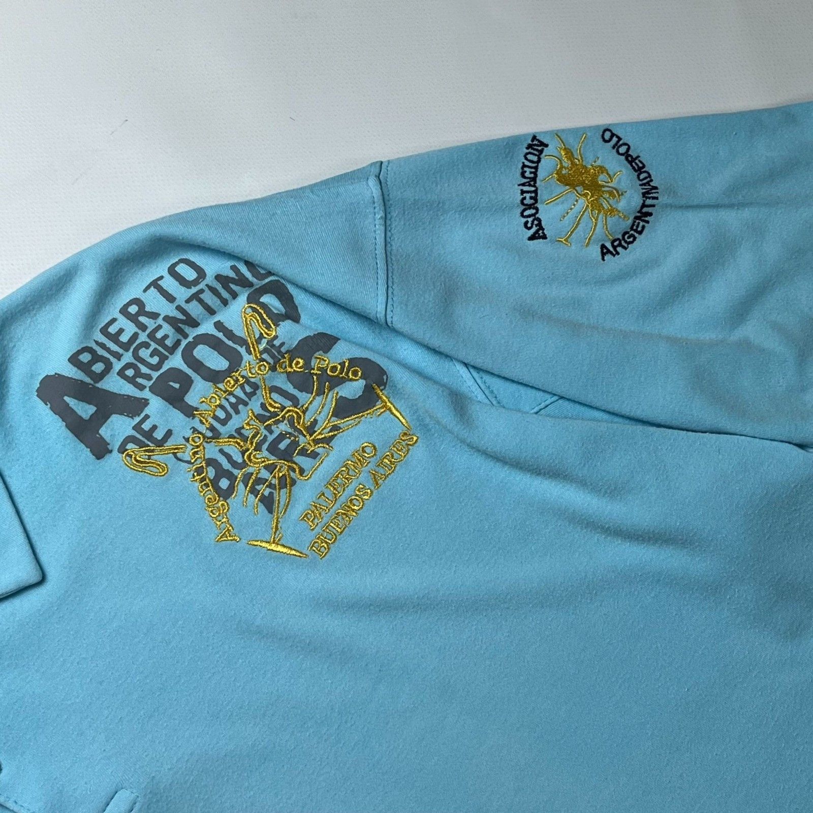 La Martina La Martina Abierto Argentino Rare Embroidered Polo Shirt XXL Size US XXL / EU 58 / 5 - 5 Thumbnail