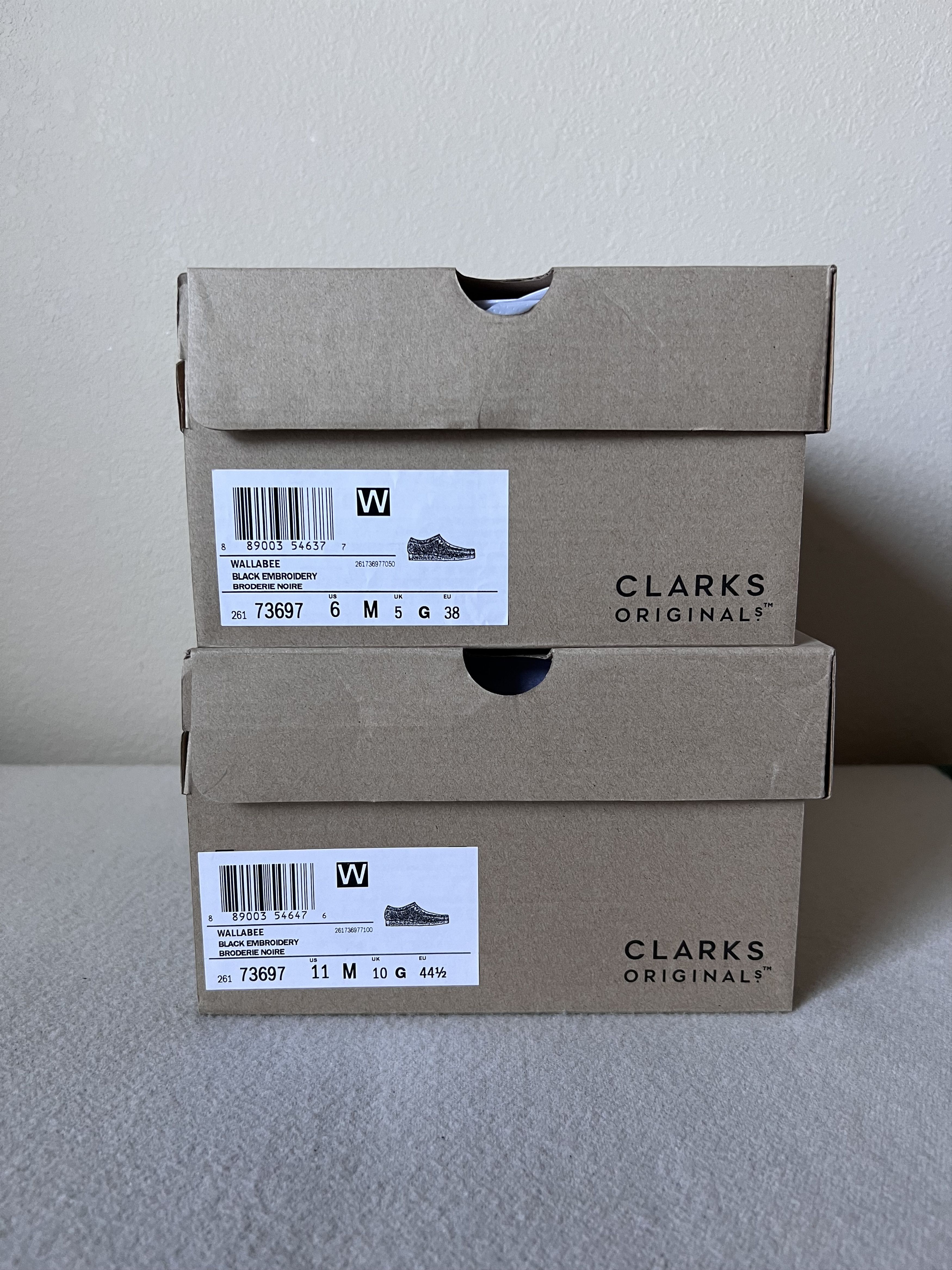 Clarks × Stussy Stussy Clarks Wallabee Shoes in Black Suede Size US 6 / EU 39 - 7 Thumbnail