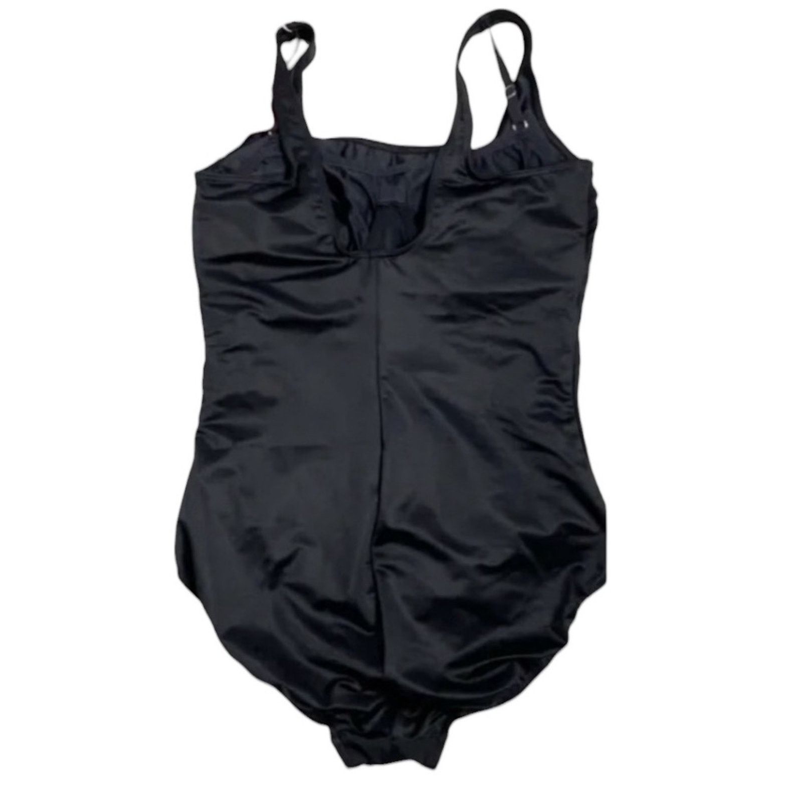 0 Miraclesuit Fauxkini 1 pc Swimsuit Caribbean Blue/Geranium Size ONE SIZE - 4 Thumbnail