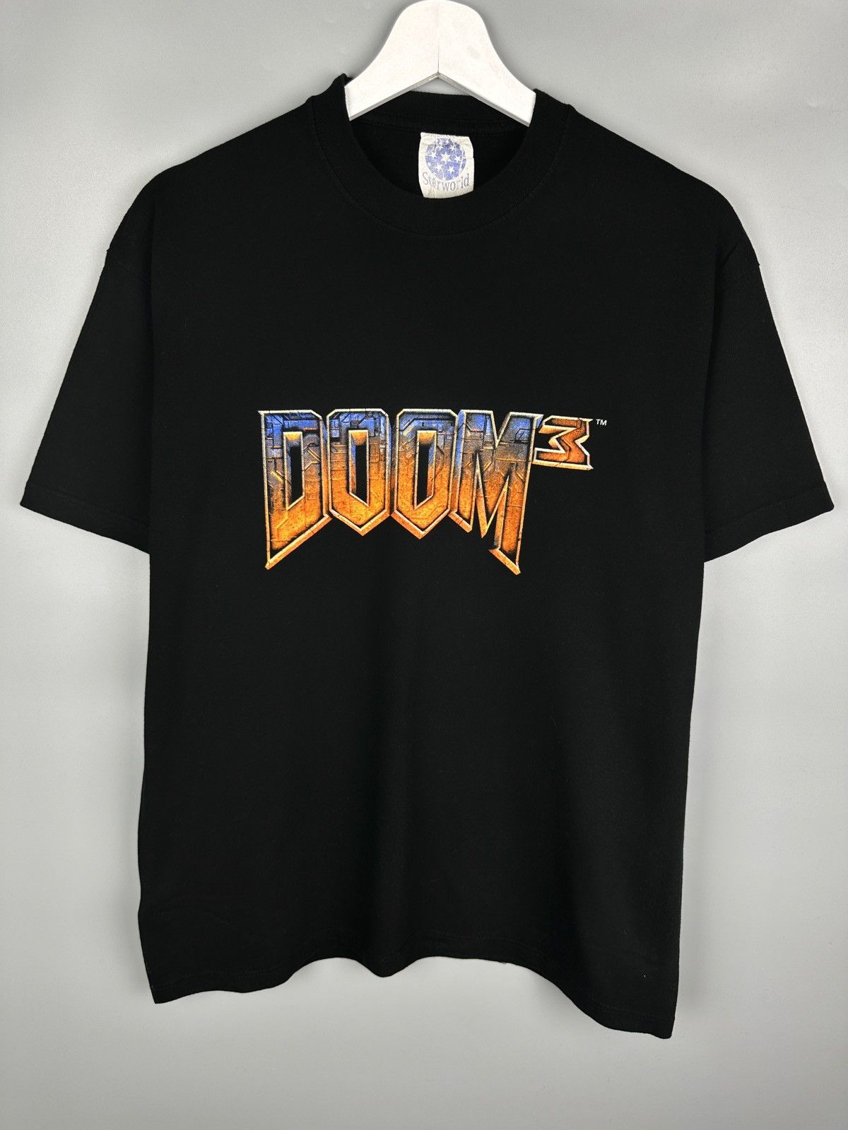 Vintage 2004 Vintage Doom 3 Video Game Promo Graphic T Shirt Tee Size US M / EU 48-50 / 2 - 1 Thumbnail