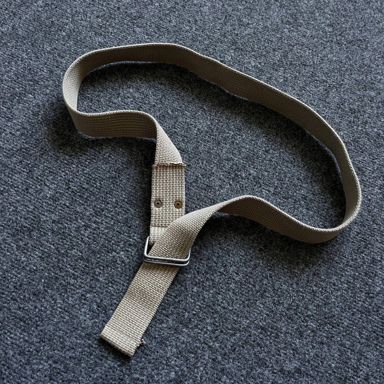 POST ARCHIVE FACTION (PAF) VTG Japanese Style Knit Belt 105 cm Beige Y2K 00s USA Size ONE SIZE - 1 Thumbnail