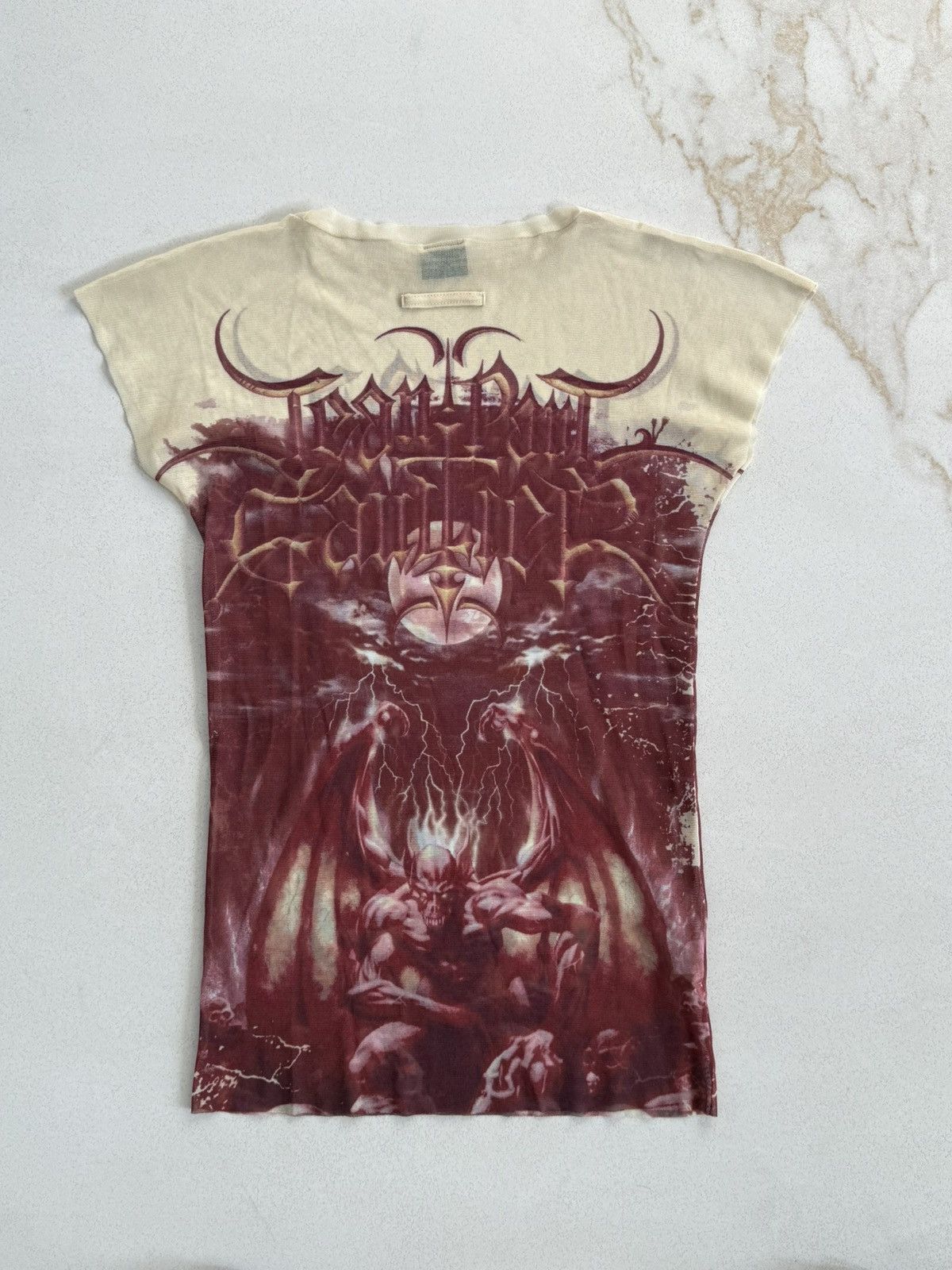 Jean Paul Gaultier Jean Paul Gaultier 2001 Satan Mesh Top Size US M / EU 48-50 / 2 - 6 Thumbnail