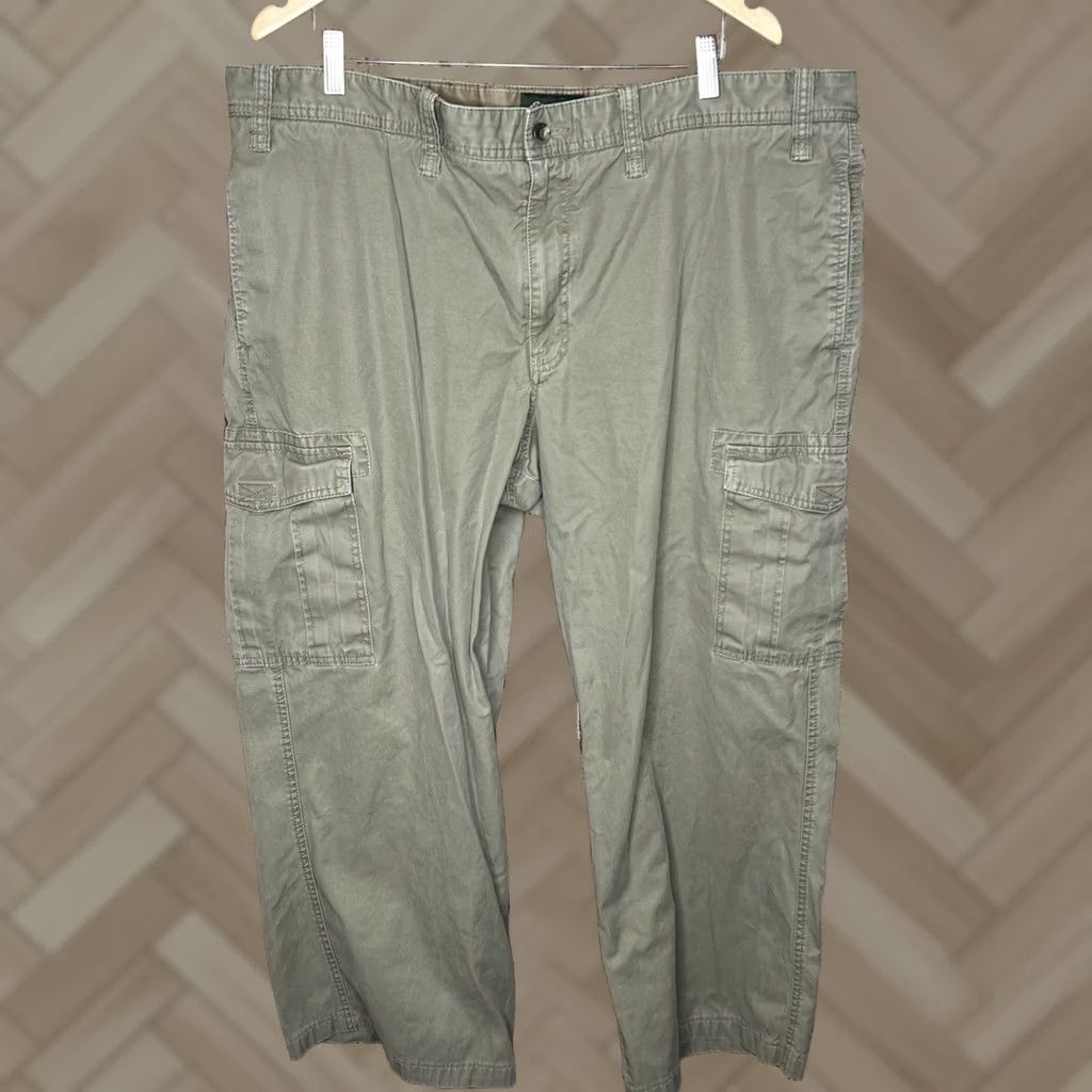 Eddie Bauer Eddie Bauer Pants Men 42 Cargo Straight Leg Regular Inseam 29 Beige Cotton Military Utility Gap Heritage Style? Size US 42 / EU 58 - 1 Thumbnail