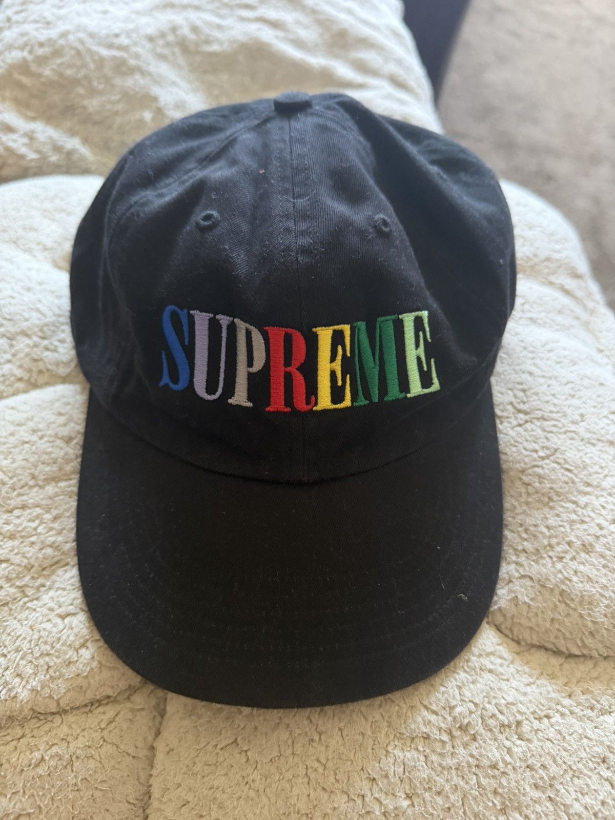 Supreme Supreme Multi Color Logo 6-Panel Size ONE SIZE - 1 Thumbnail