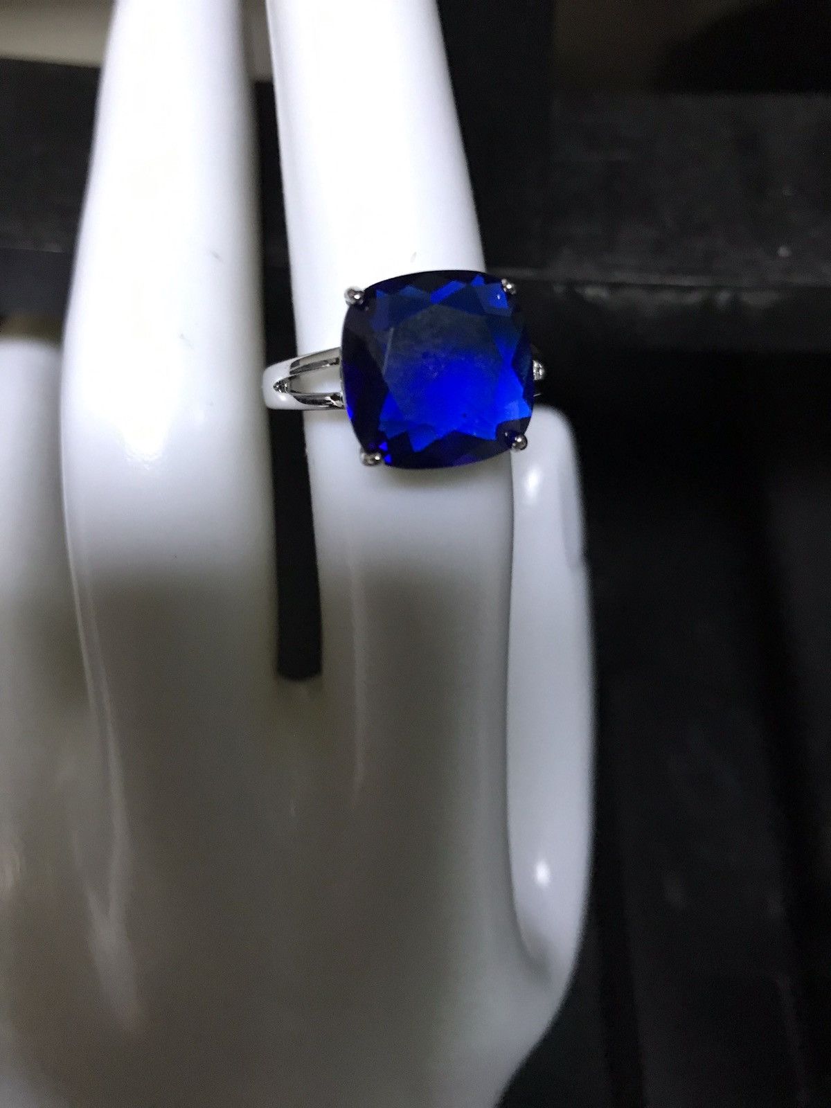 Other #cobalt #sapphire #blue stone #ring Size ONE SIZE - 3 Thumbnail