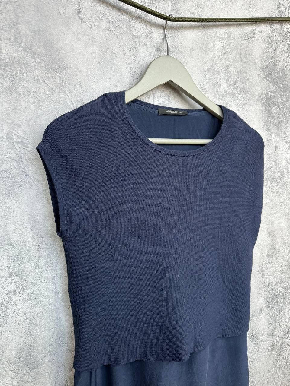 Weekend Max Mara Weekend Max Mara Layered Knit Silk Top Elegant Minimalist Size S / US 4 / IT 40 - 3 Thumbnail