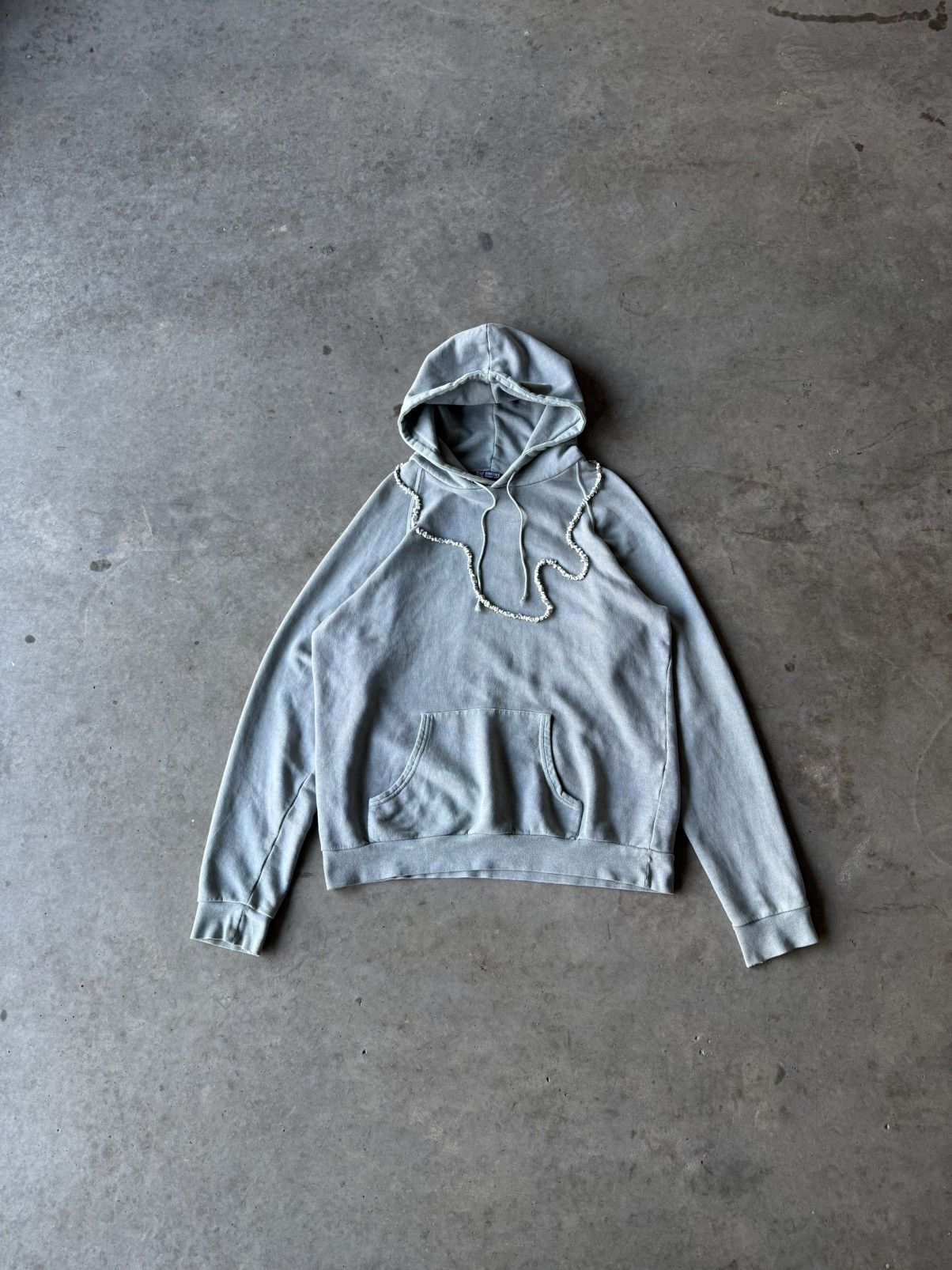 Raf Simons SS04 Waves” Necklace Hoodie