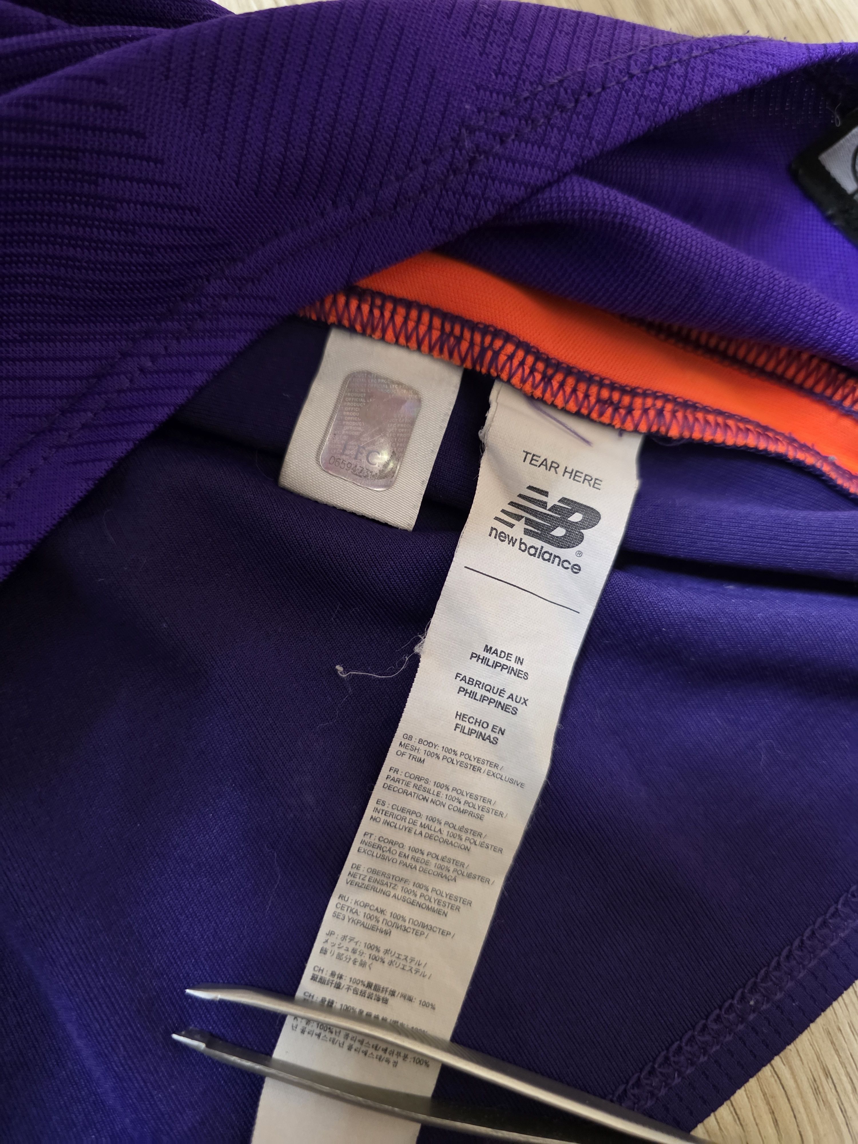 New Balance LIVERPOOL 2018 2019 AWAY FOOTBALL SHIRT SOCCER JERSEY Size US M / EU 48-50 / 2 - 11 Thumbnail
