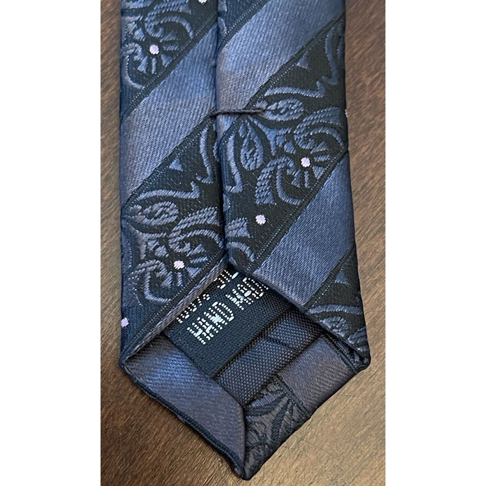 Other Twenty Dollar Tie Black Pink Hand Made 100% Silk Size ONE SIZE - 7 Thumbnail