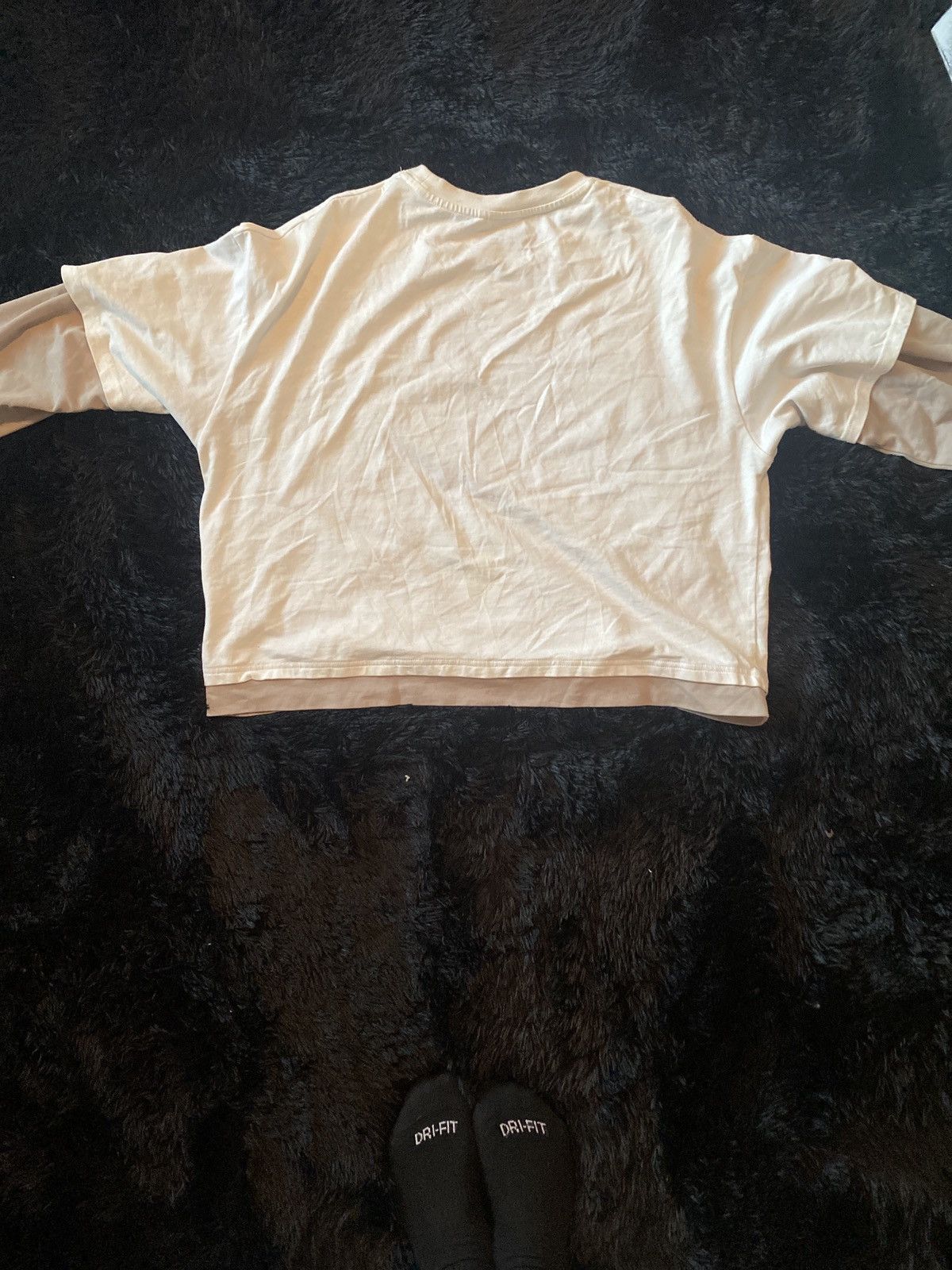 Vintage WHITE AND BLACK UNHNGD SHIRT Size US L / EU 52-54 / 3 - 2 Thumbnail
