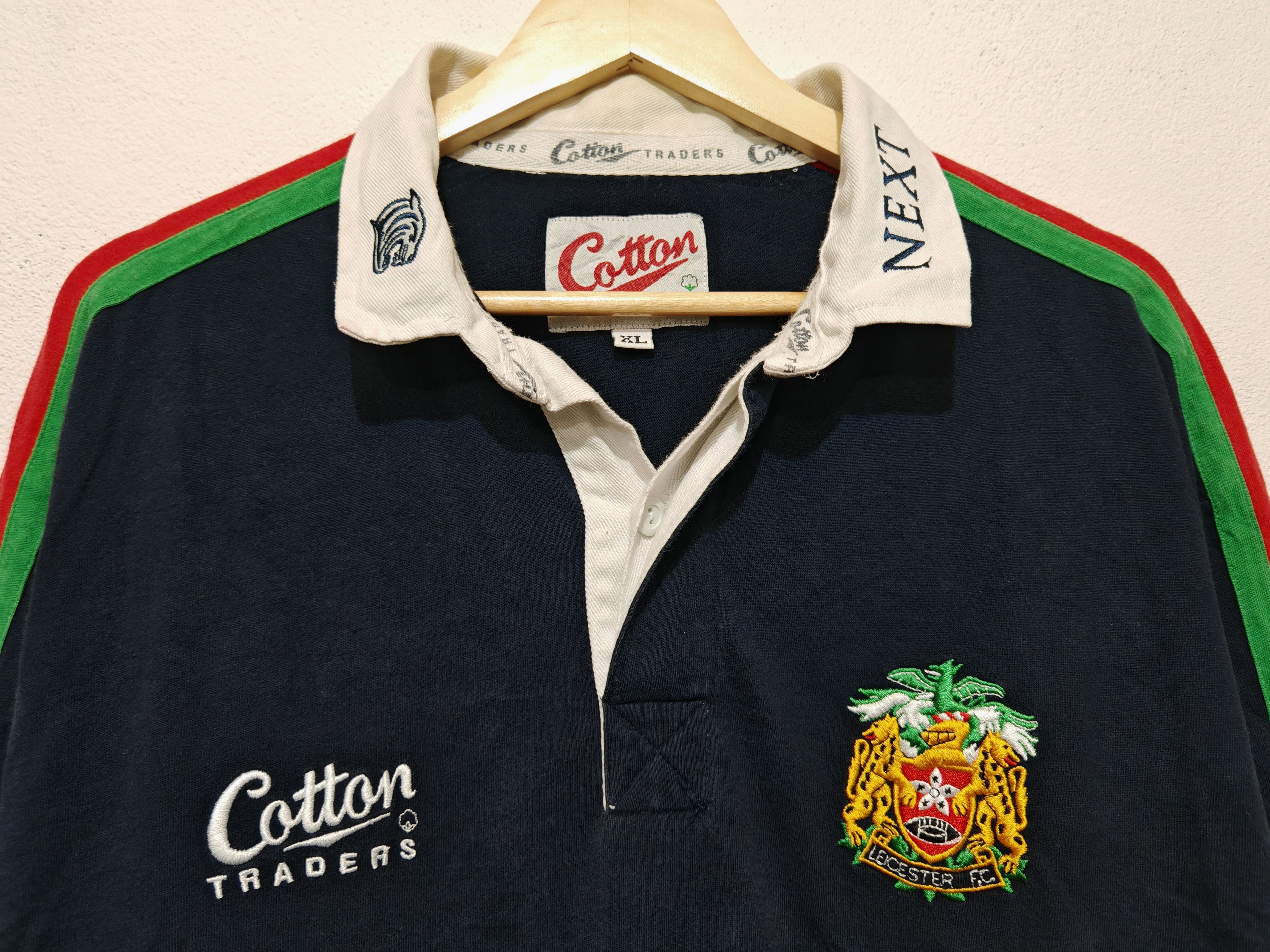 Cotton Traders × Vintage Vintage 97/98 Leicester Tigers Rugby Union Away Shirt XL Size US XL / EU 56 / 4 - 3 Thumbnail
