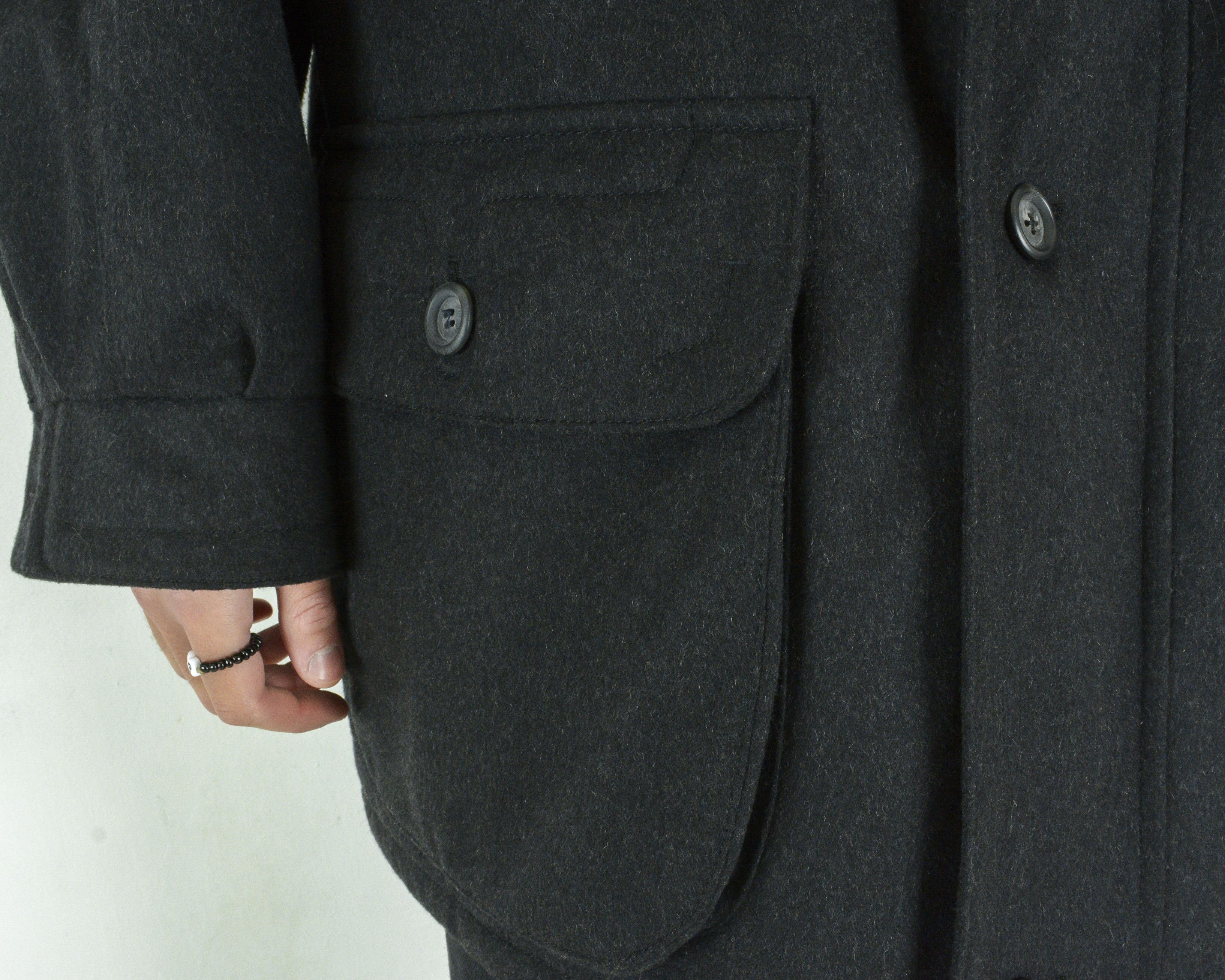 Vintage Ziller Loden 2XL Wool Cashmere Trench Jacket EU 56 Over Coat Size US XXL / EU 58 / 5 - 5 Thumbnail