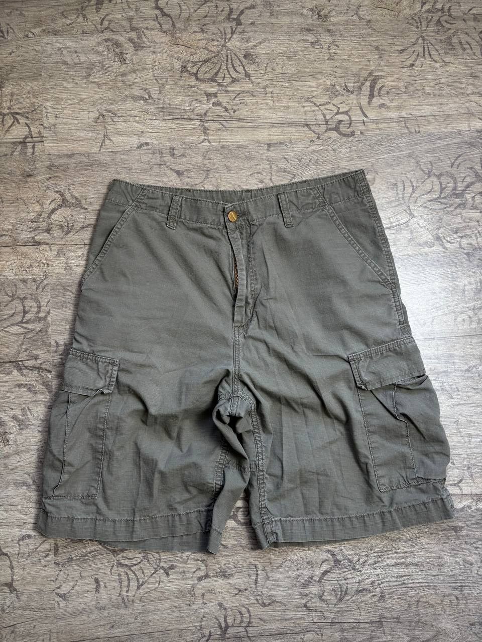 Carhartt Carhartt Bermuda Cargo baggy camo Shorts Size US 30 / EU 46 - 4 Thumbnail