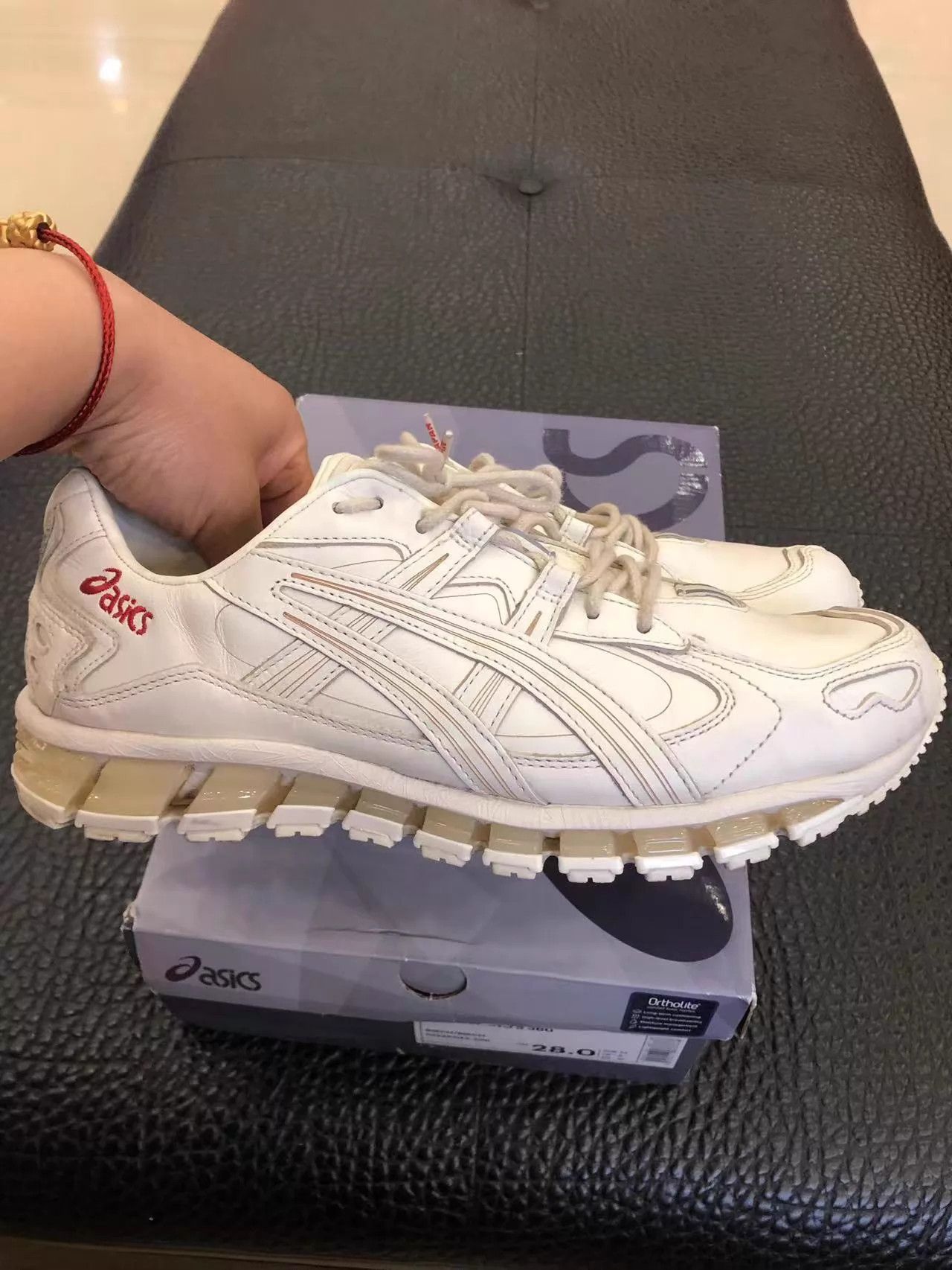 Asics asics kayano 5 360 white 44 Japan leather sneaker Size US 11 / EU 44 - 2 Thumbnail