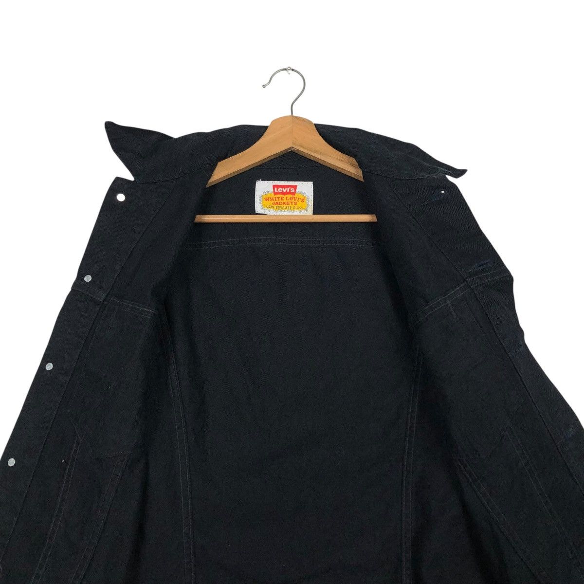 Levi's 🔥VINTAGE BIKER JACKET LEVI’S SUN FADED DESIGN VERY RARE Size US M / EU 48-50 / 2 - 16 Thumbnail