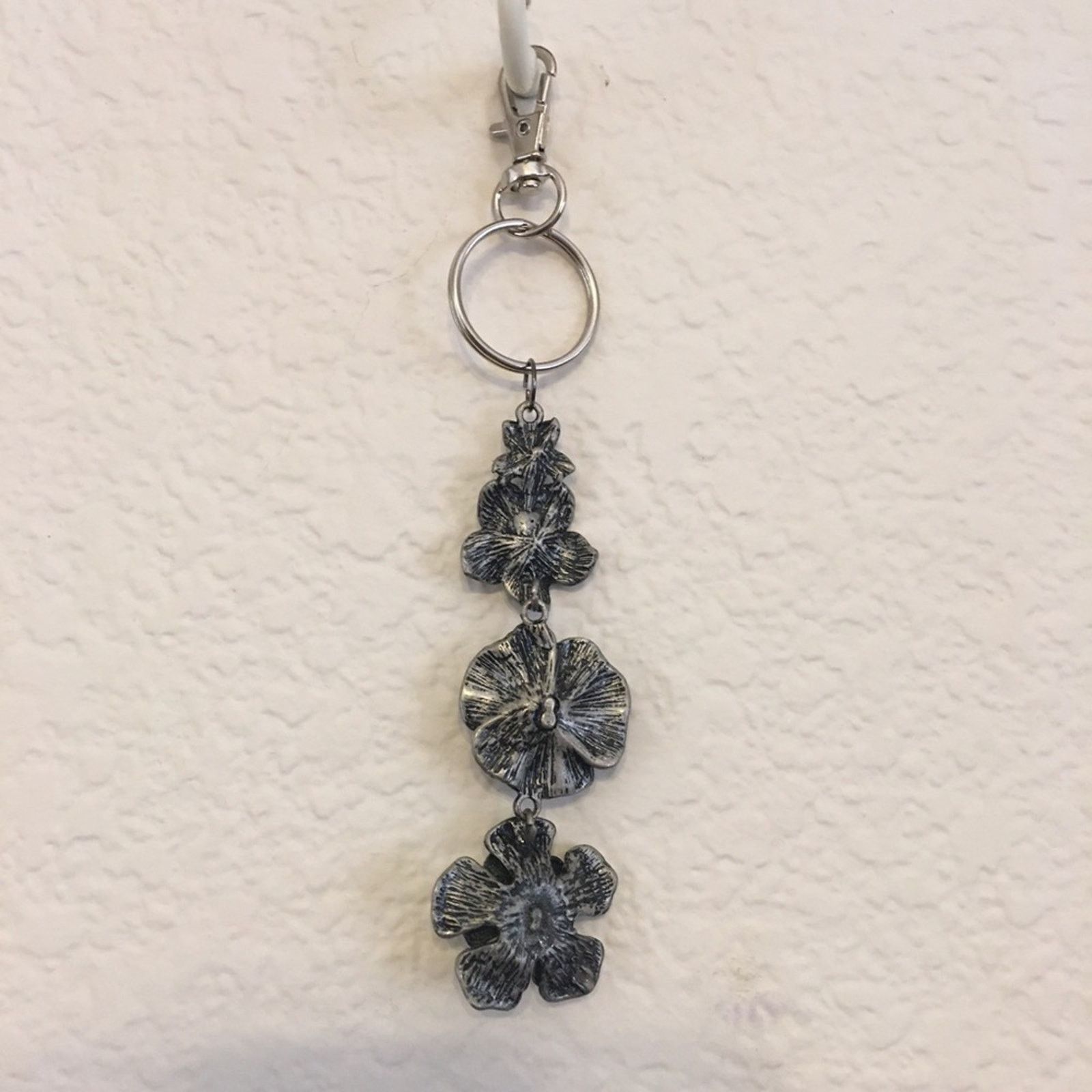 Handmade Vintage repurpose salvaged estate gem keychain Size ONE SIZE - 2 Thumbnail